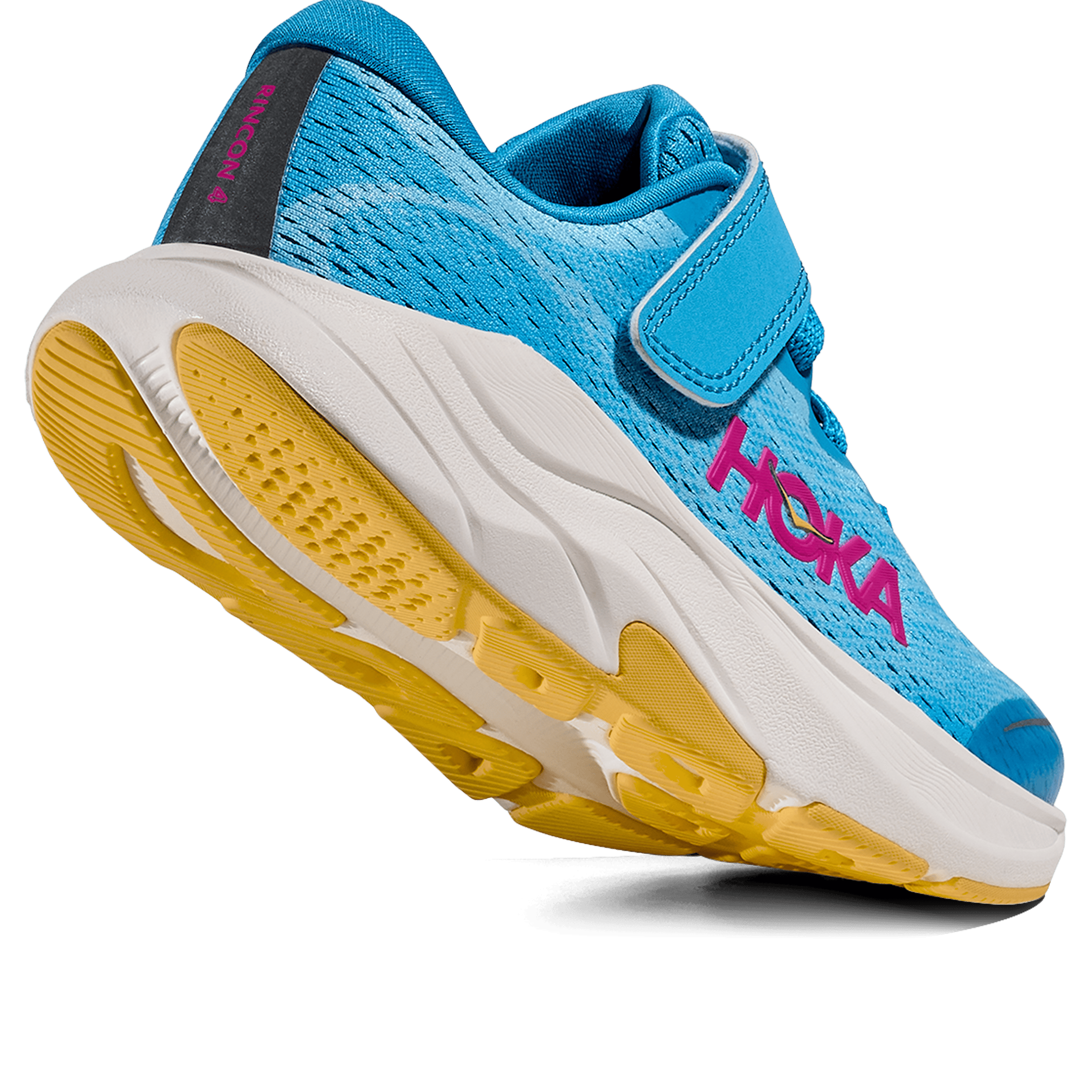 Kids Hoka Rincon 4 (Velcro) Running Shoes
