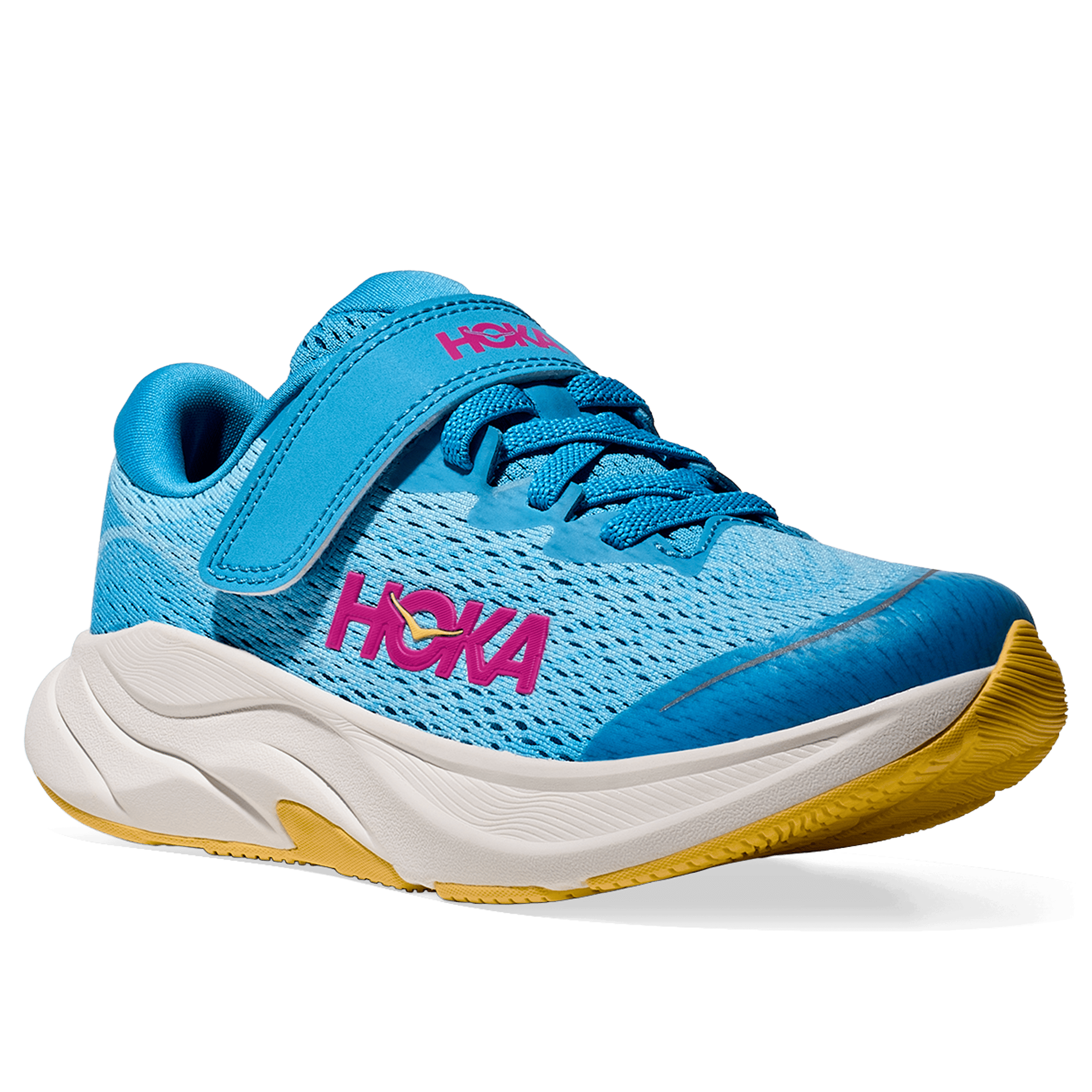 Kids Hoka Rincon 4 (Velcro) Running Shoes