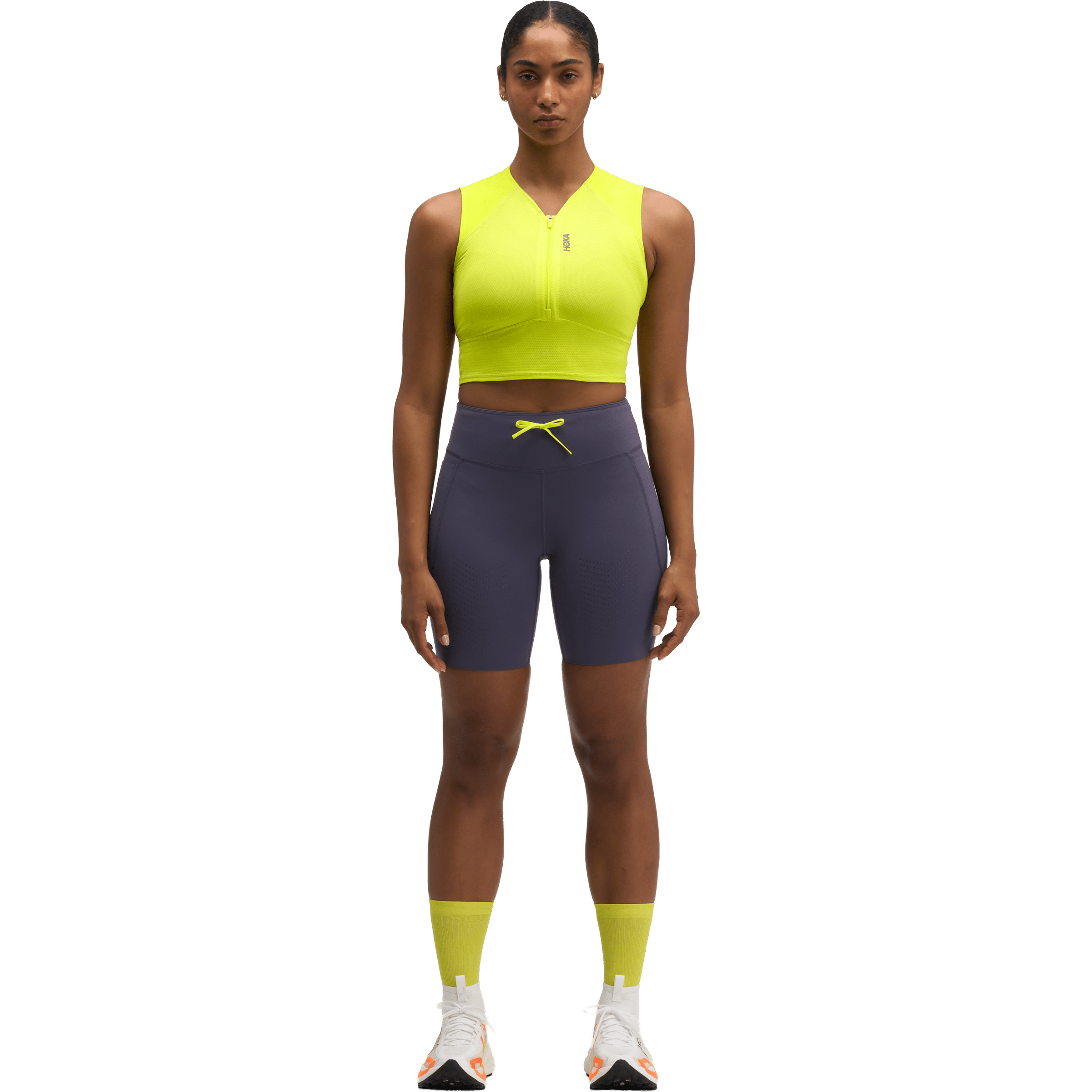 Womens Hoka SkyBreeze Half (7") Tight
