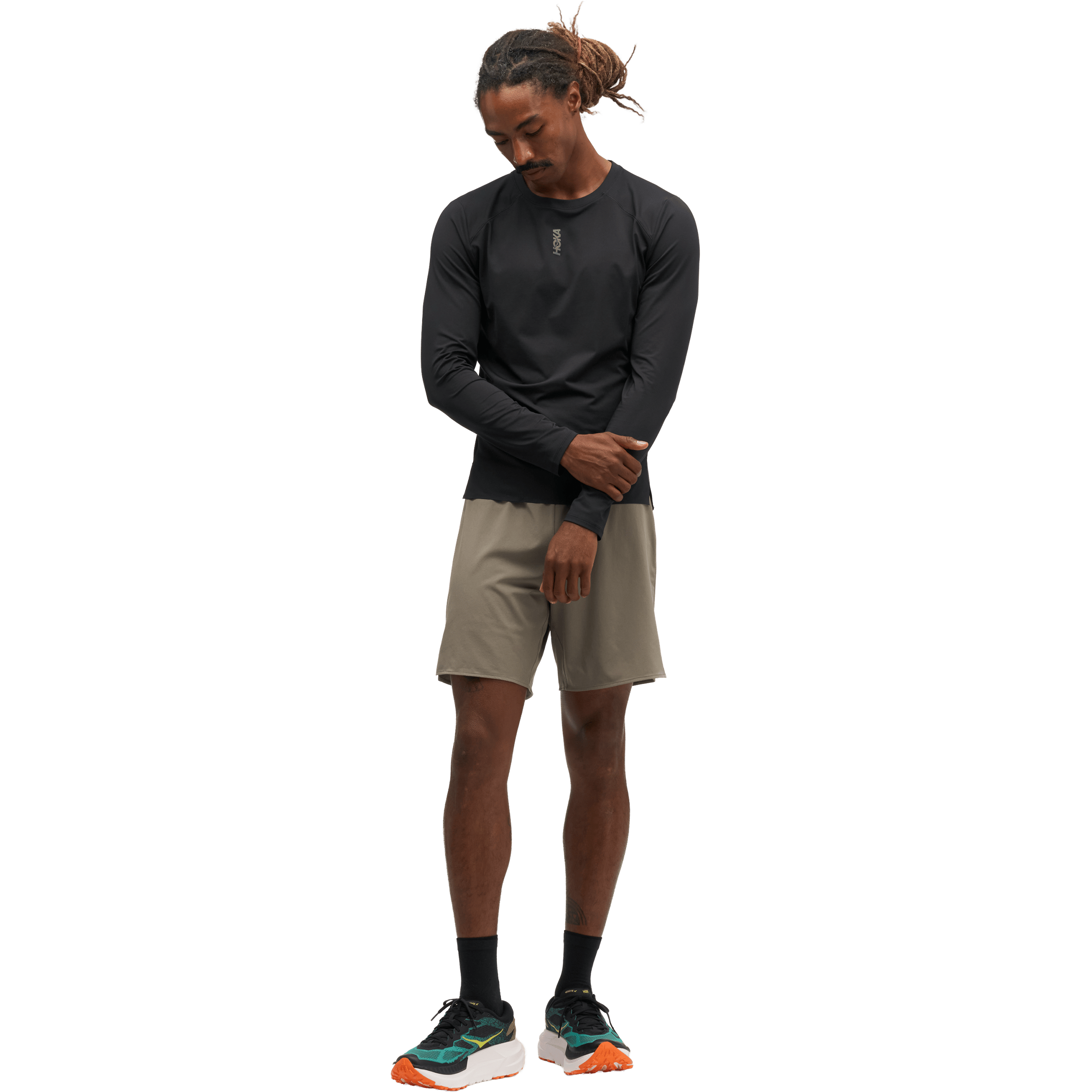 Mens Hoka EveryRun Long Sleeve Tee