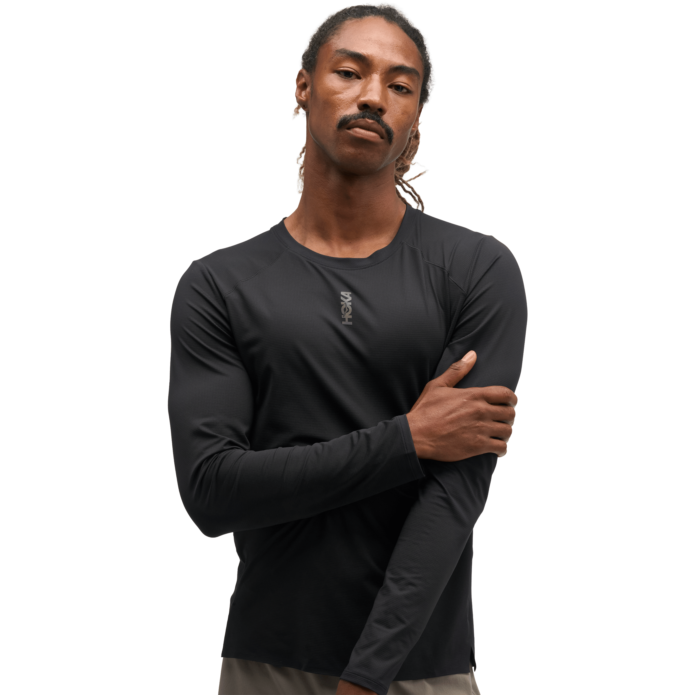 Mens Hoka EveryRun Long Sleeve Tee