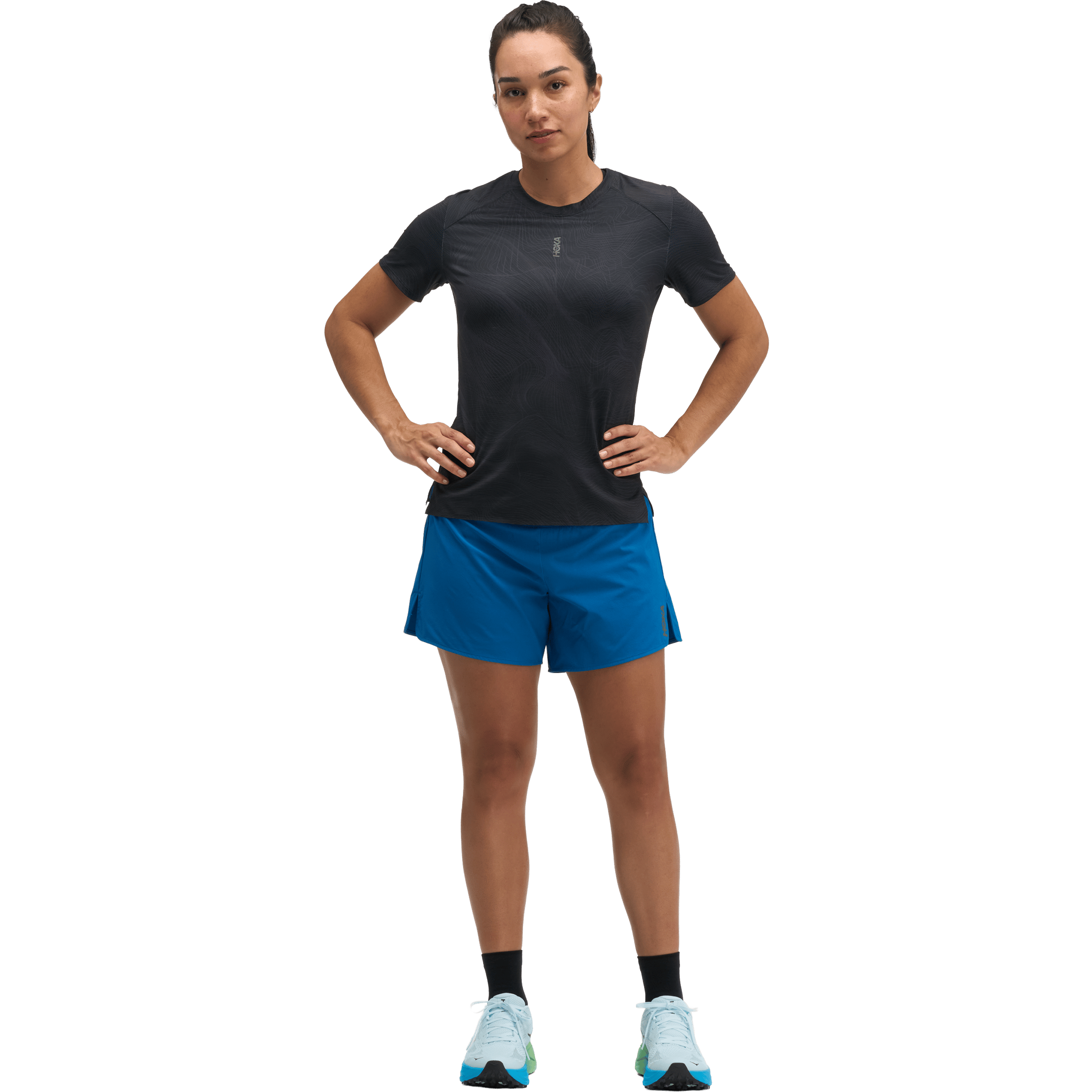 Womens Hoka EveryRun Short Sleeve Tee