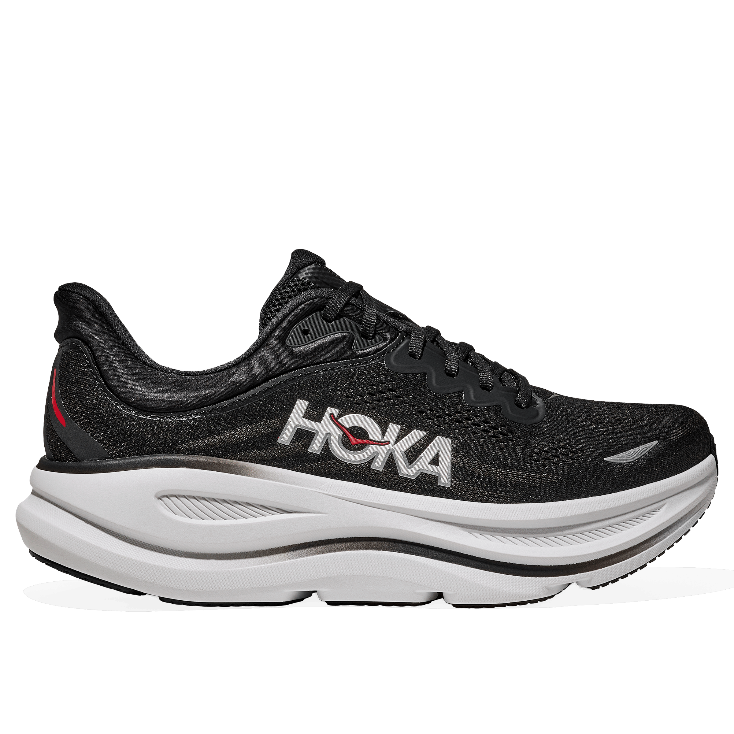 Mens Bondi 9 Running Shoes Crabapple / Crabapple | Sports Direct