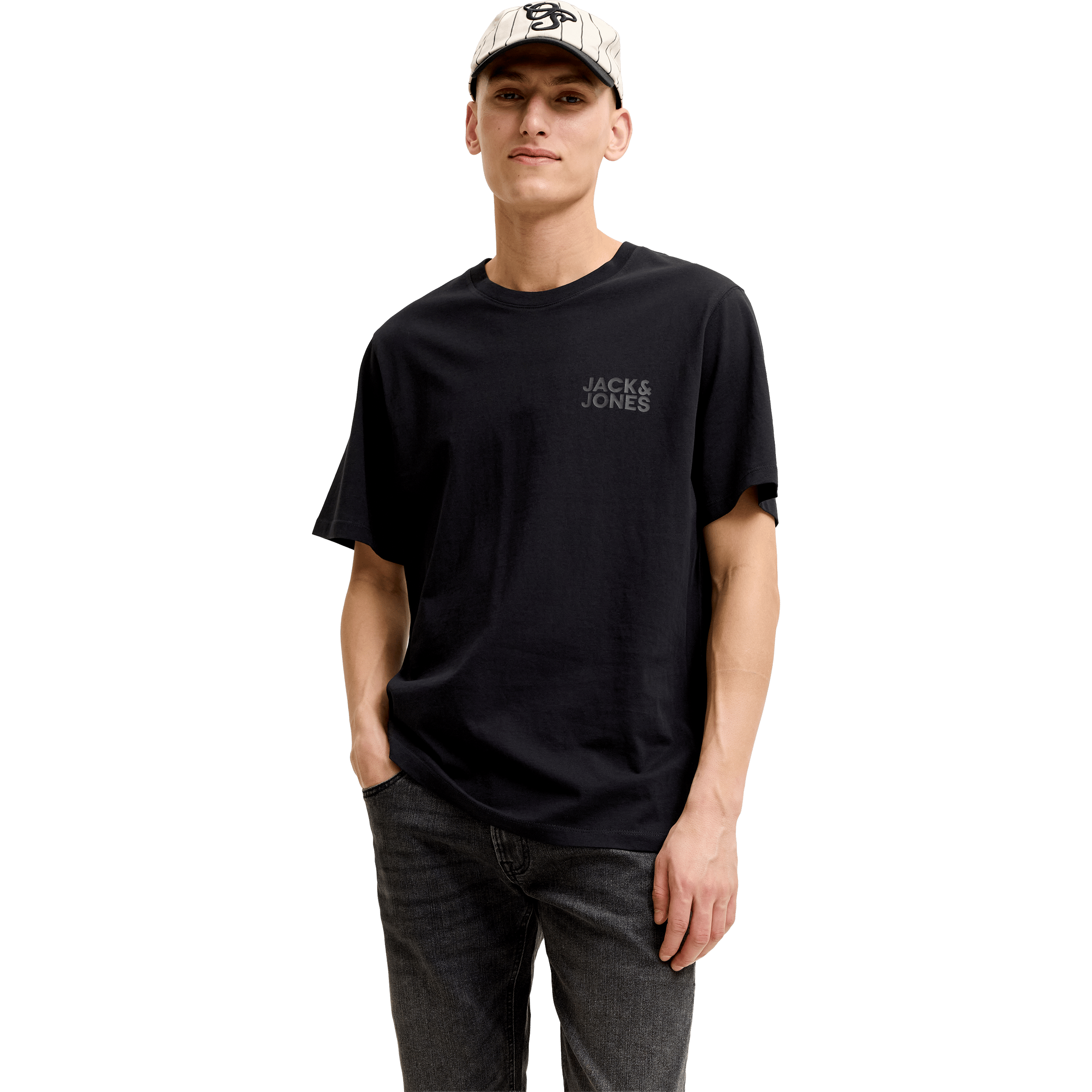 Mens Jack & Jones Logo Tee