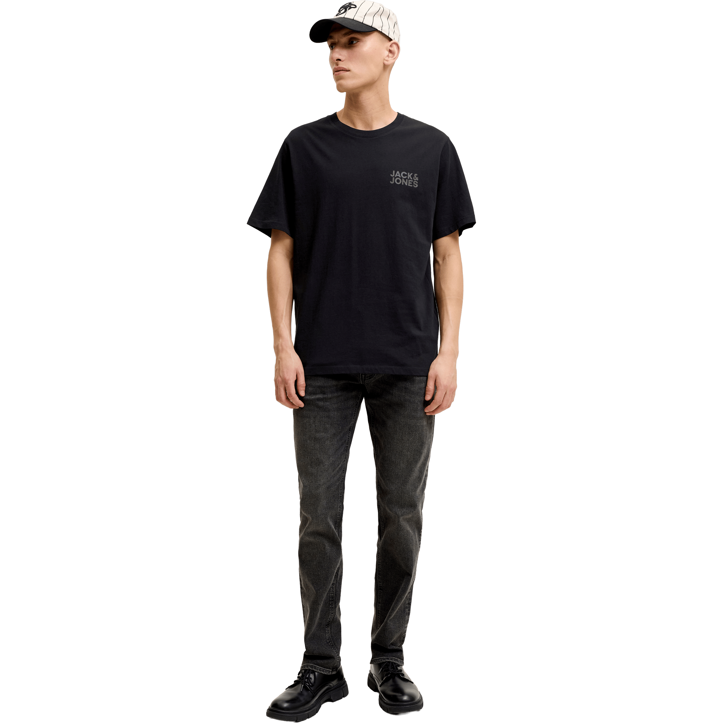 Mens Jack & Jones Logo Tee