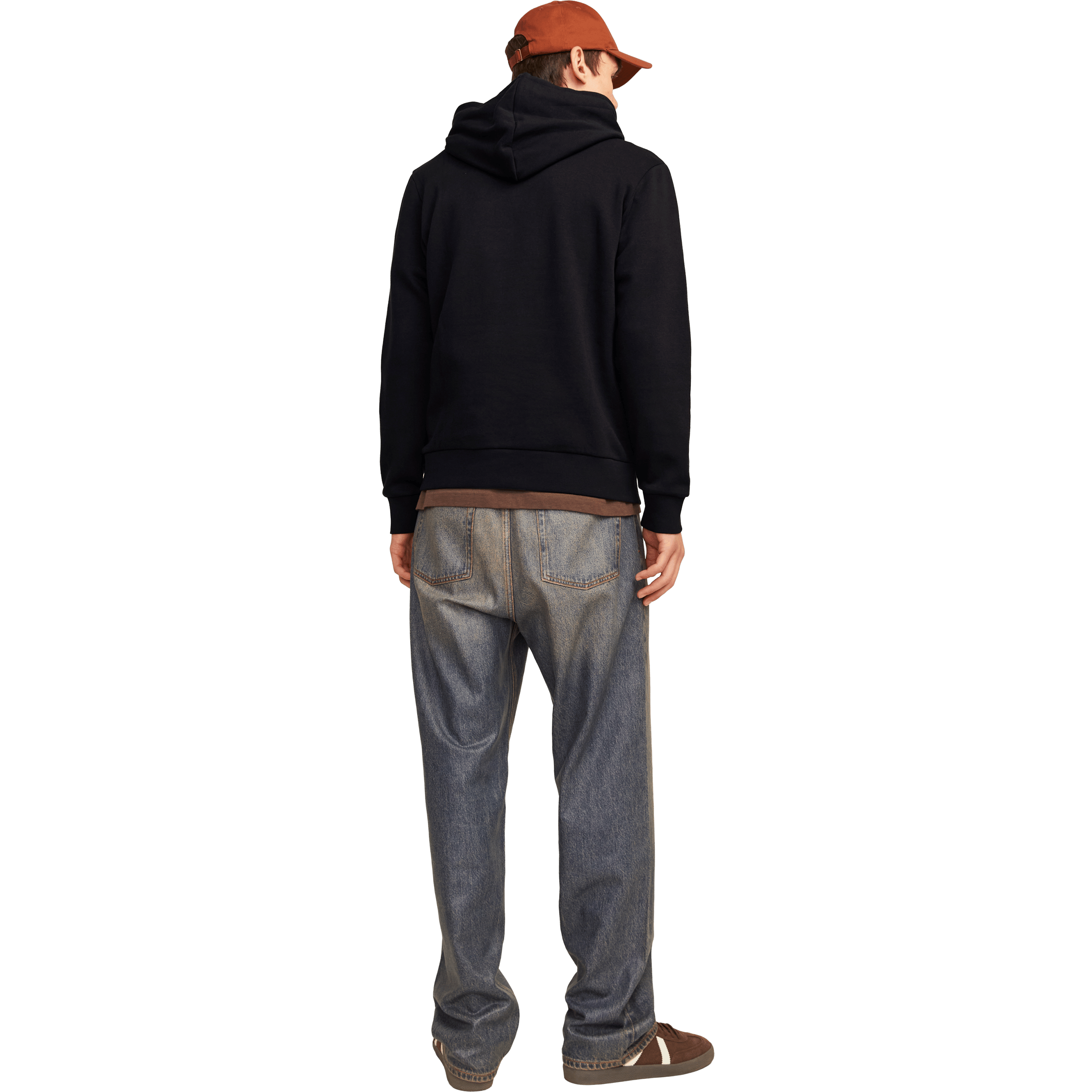 Mens Jack & Jones Logo Hoodie