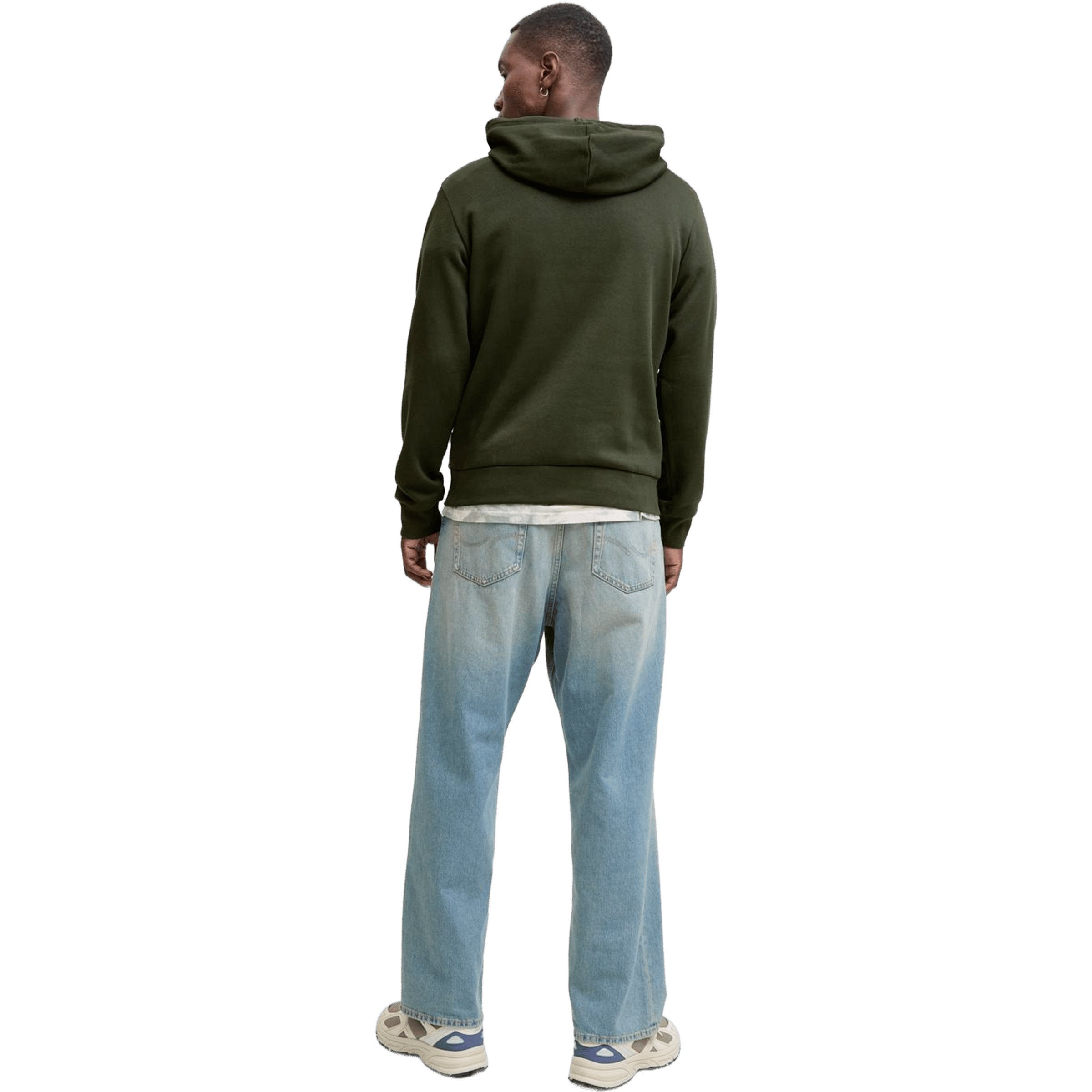 Mens Jack & Jones Logo Hoodie