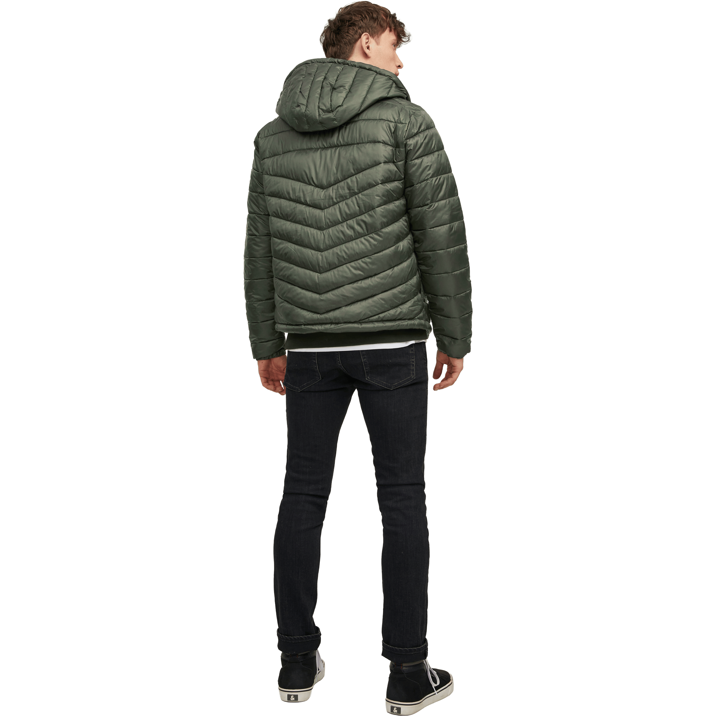 Mens Jack & Jones Puffer Jacket