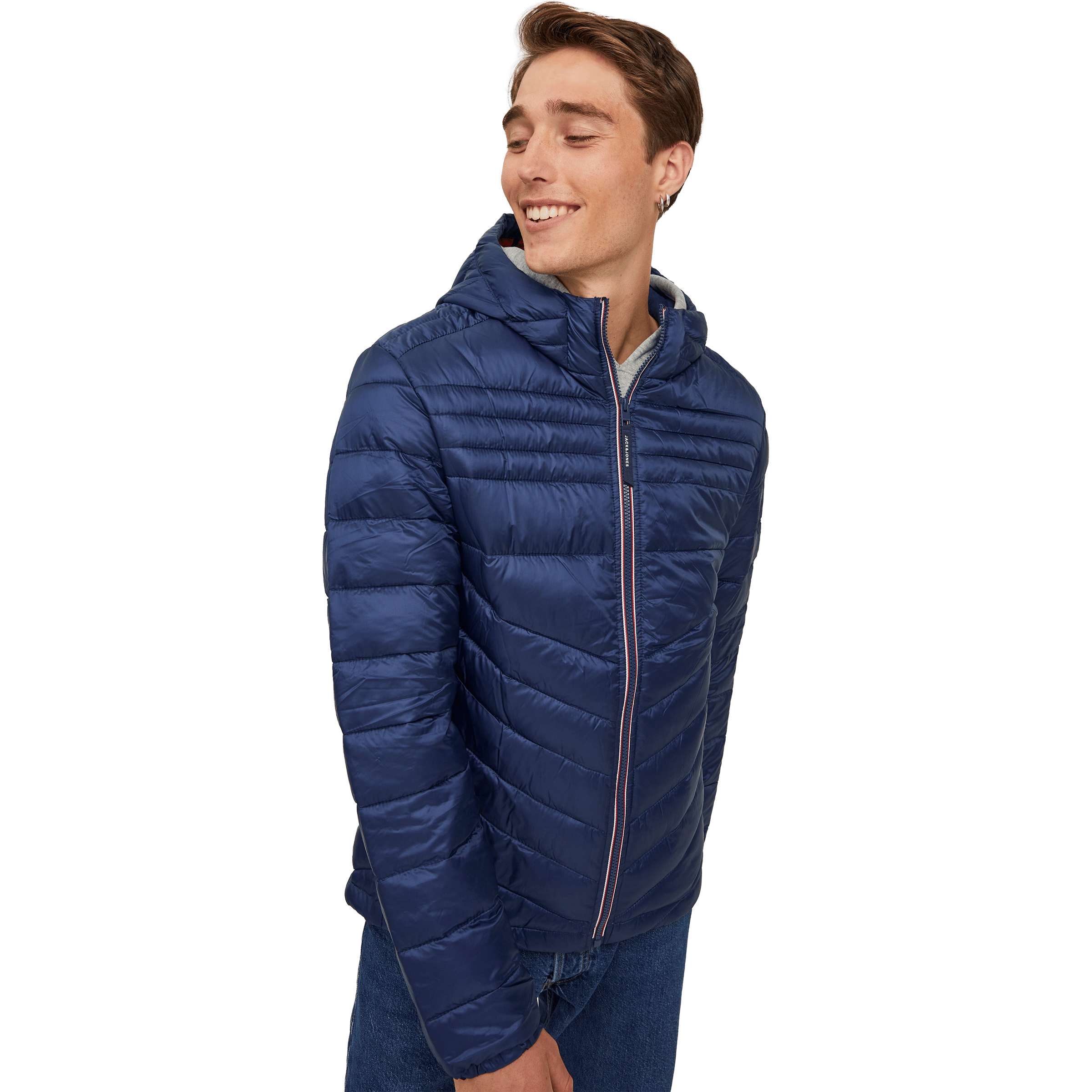 Mens Jack & Jones Puffer Jacket