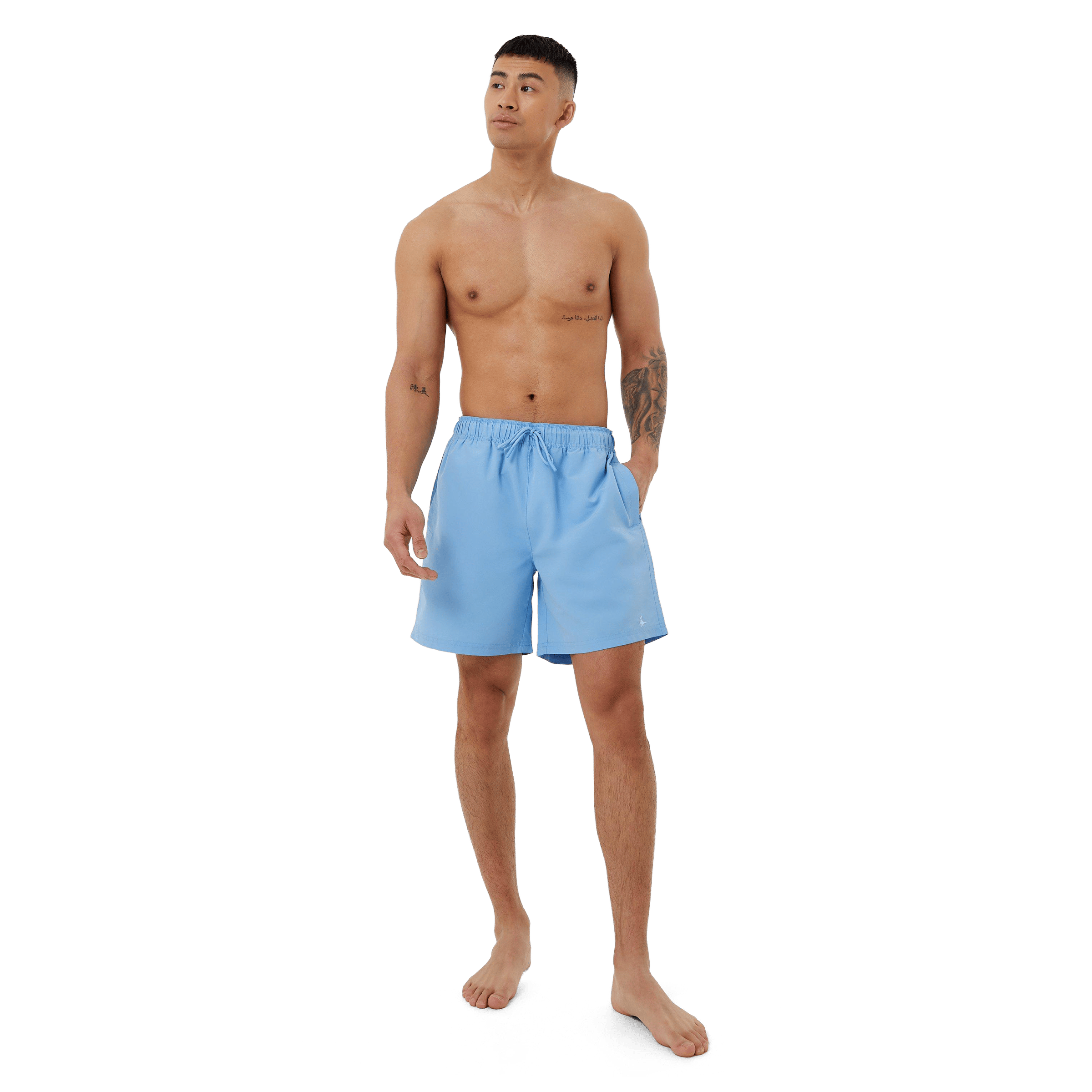 Mens Jack Wills Ridley Mid-Length Swim Shorts