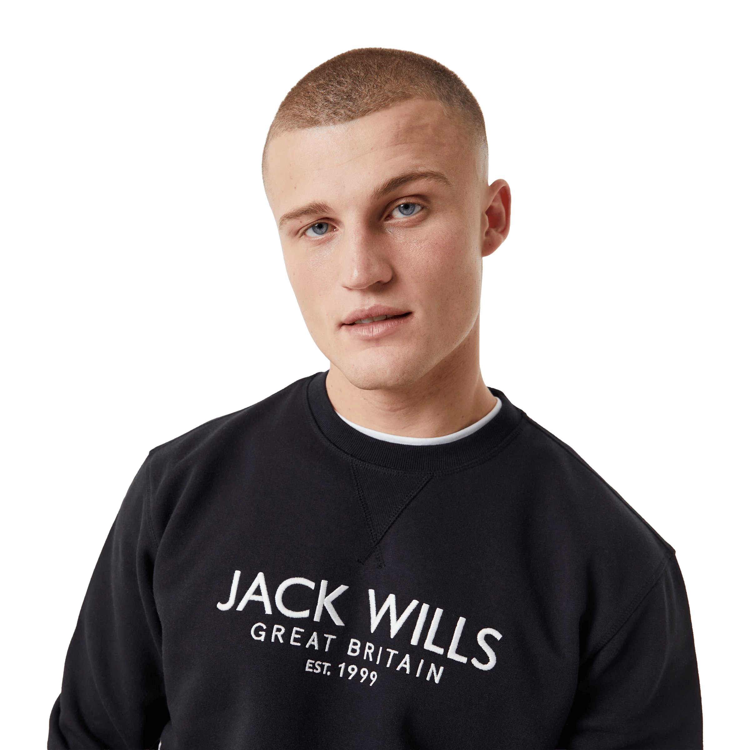 Mens Jack Wills Belvue Logo Sweatshirt