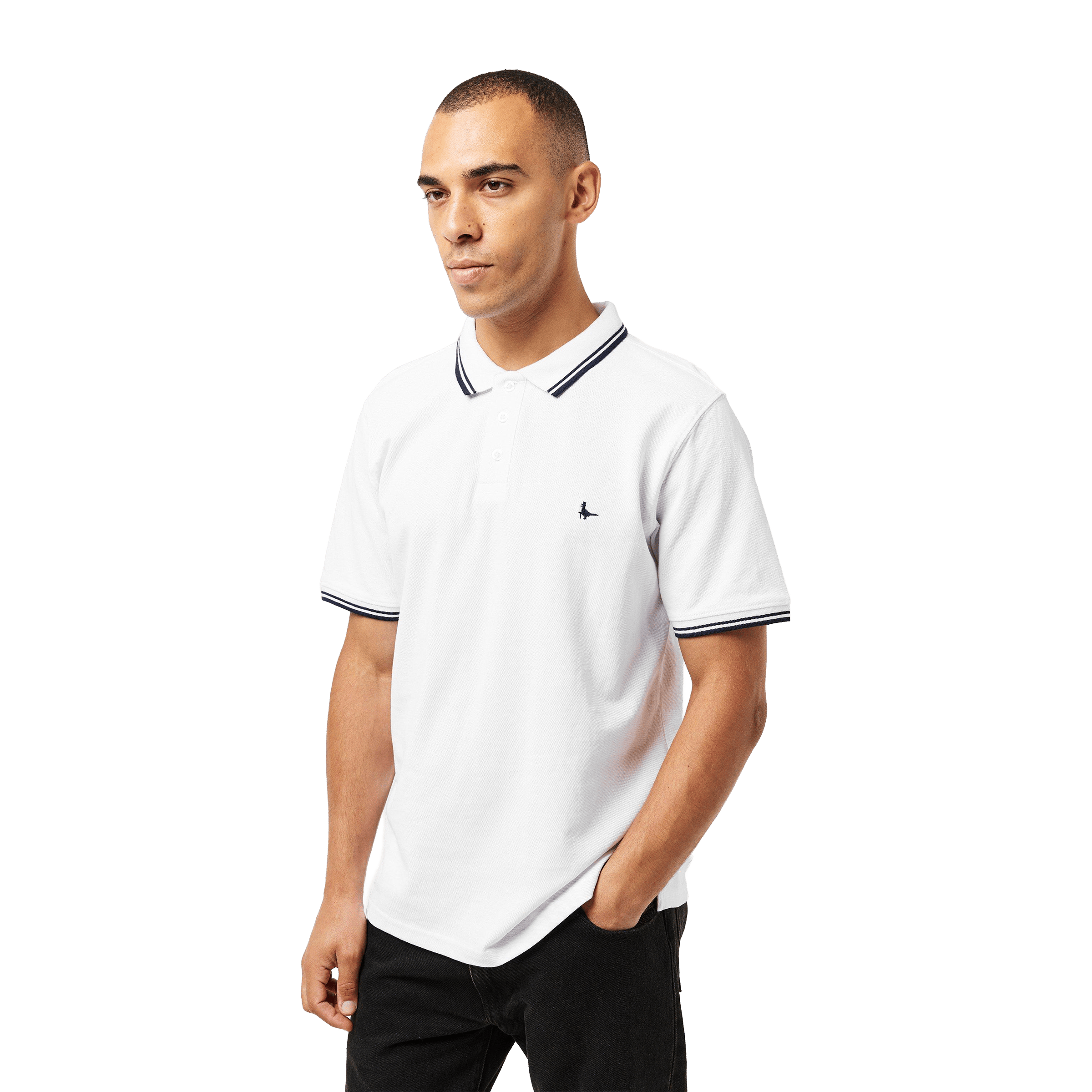 Mens Jack Wills Edgeware Tipped Polo Shirt