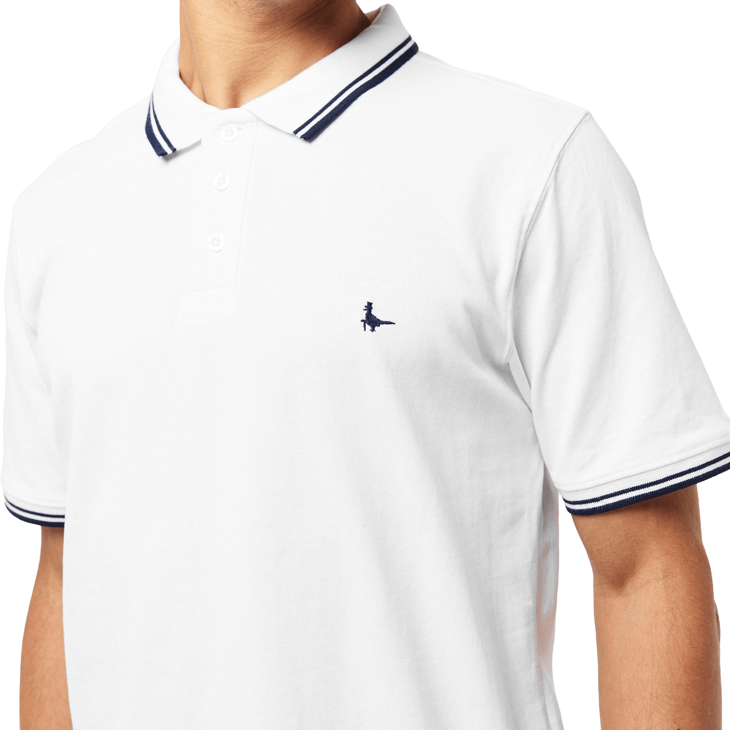 Mens Jack Wills Edgeware Tipped Polo Shirt