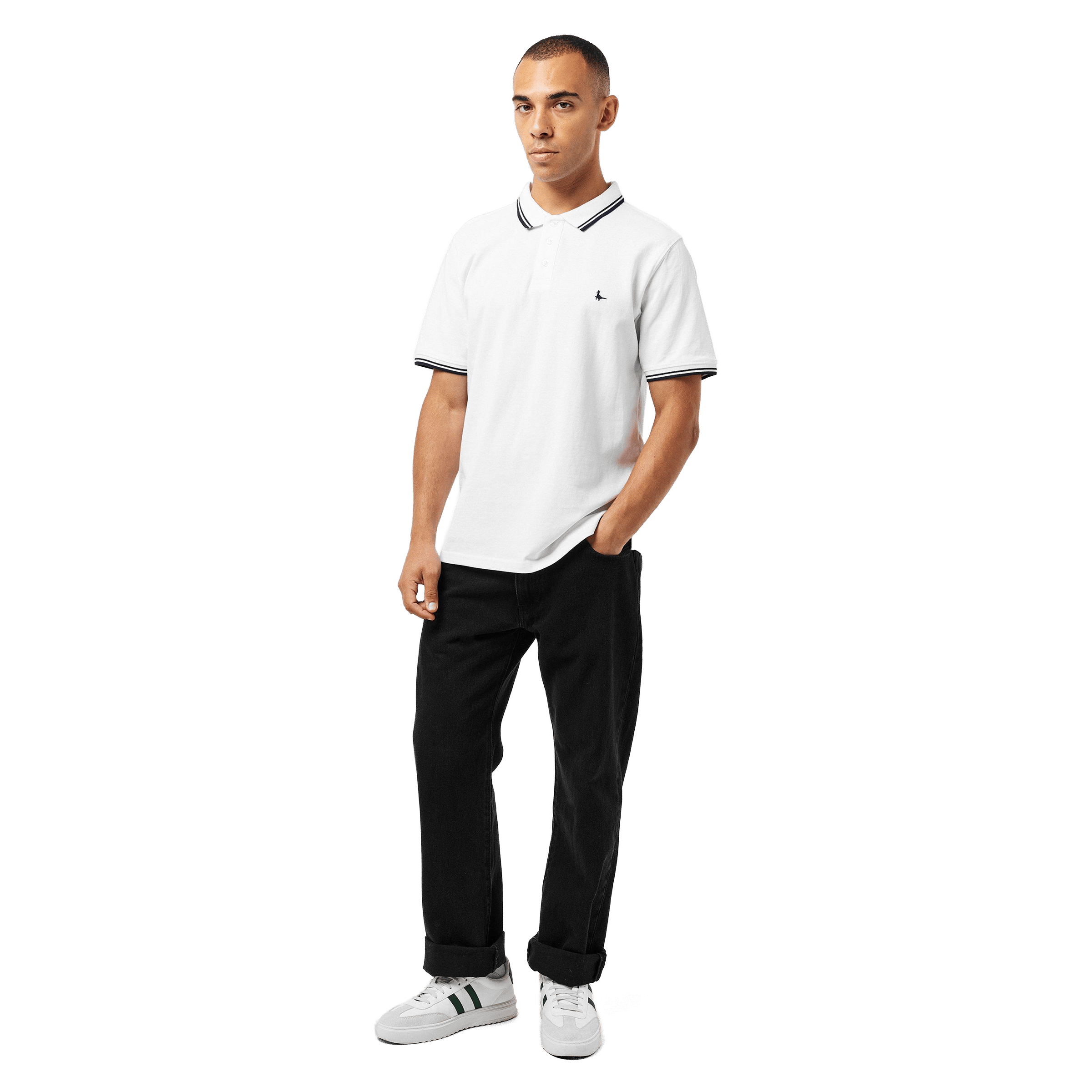 Mens Jack Wills Edgeware Tipped Polo Shirt