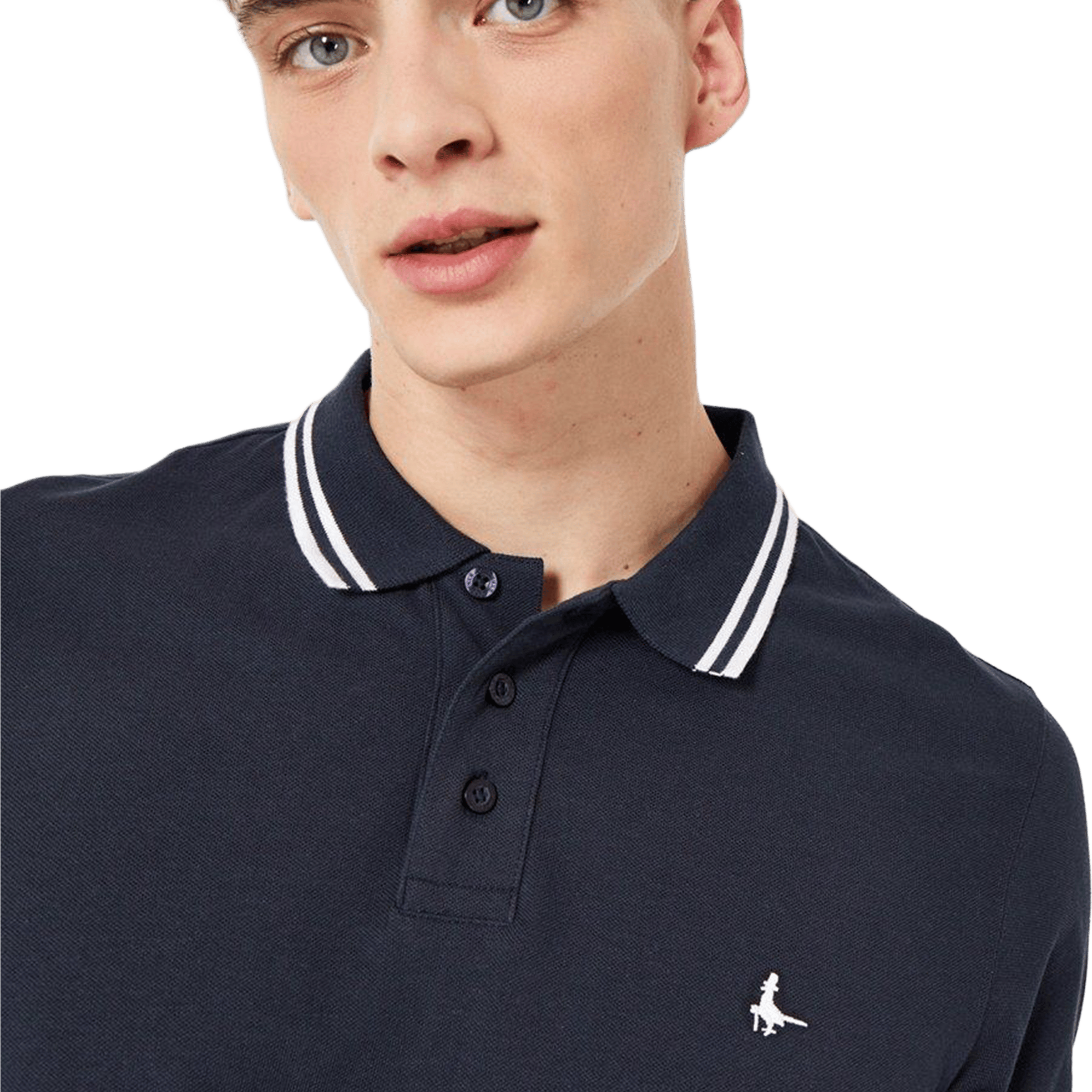 Mens Jack Wills Edgeware Tipped Polo Shirt