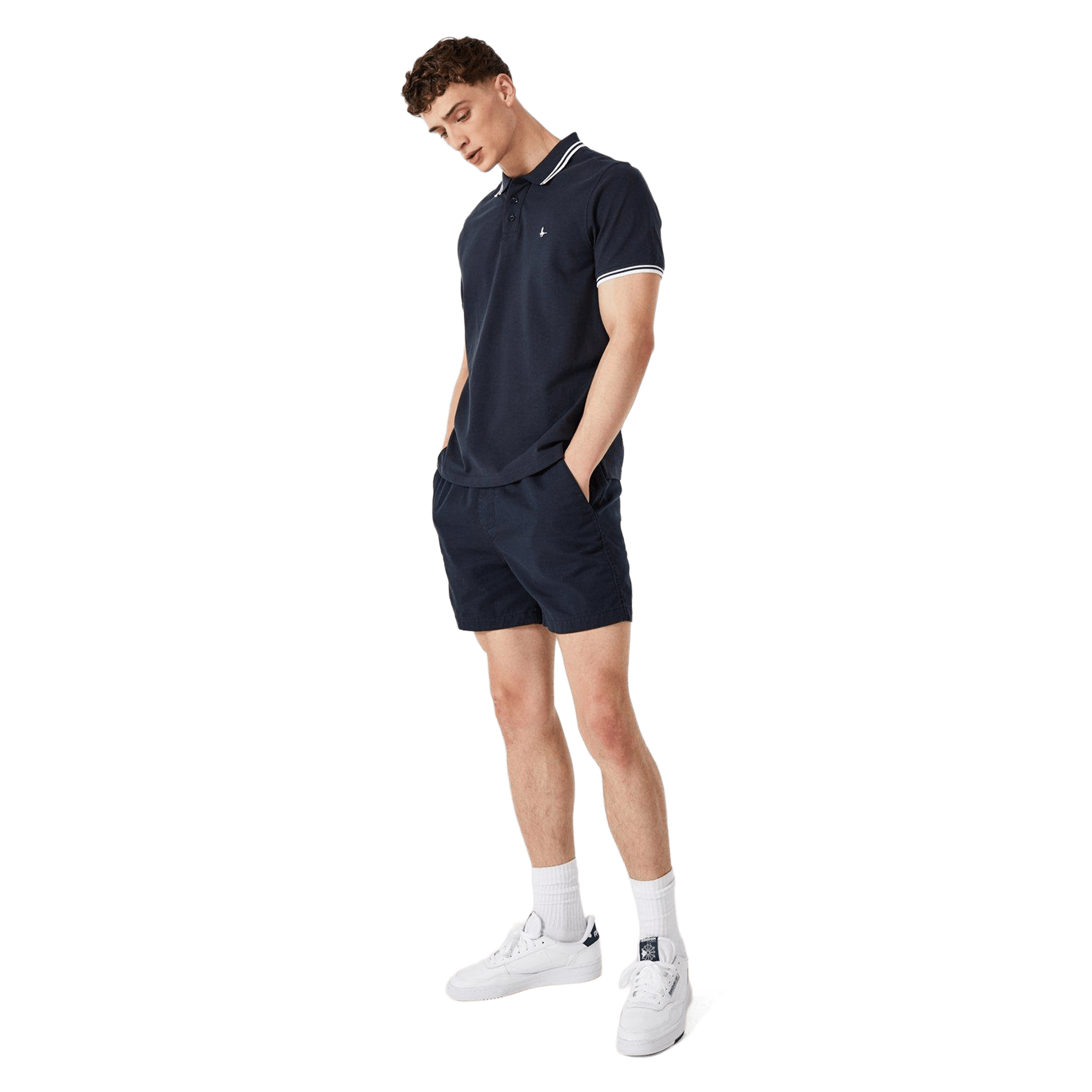 Mens Jack Wills Edgeware Tipped Polo Shirt