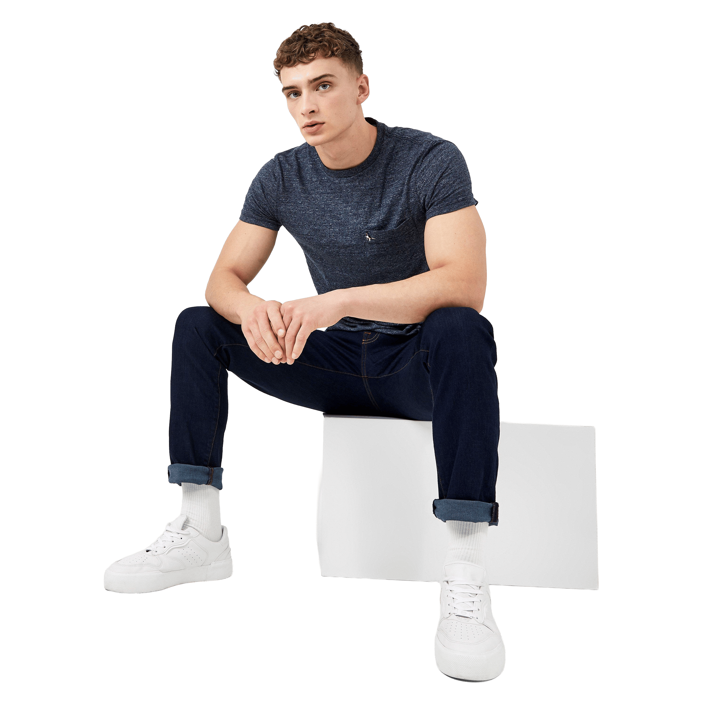 Mens Jack Wills Ayleford Logo Tee