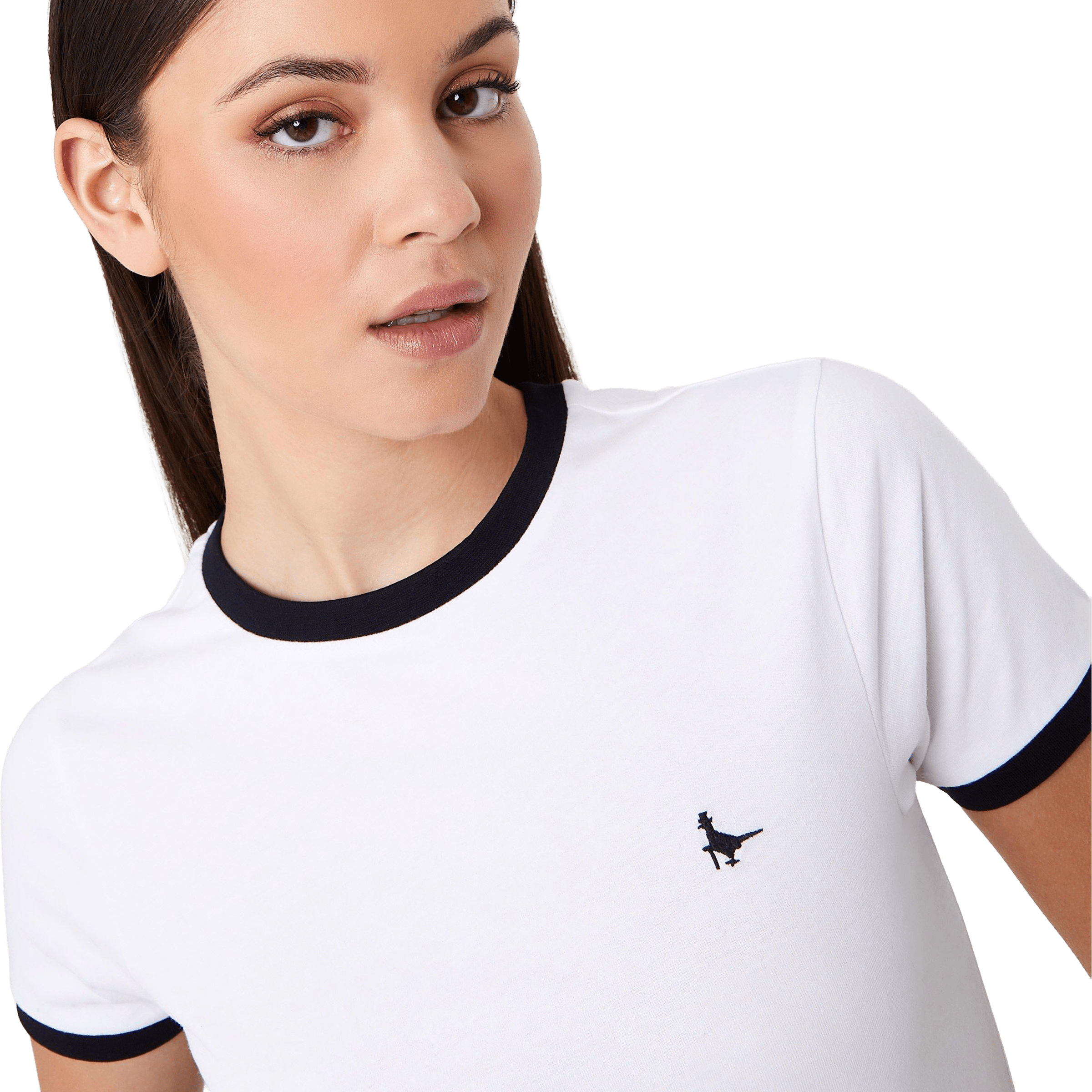 Womens Jack Wills Trinkey Ringer Tee