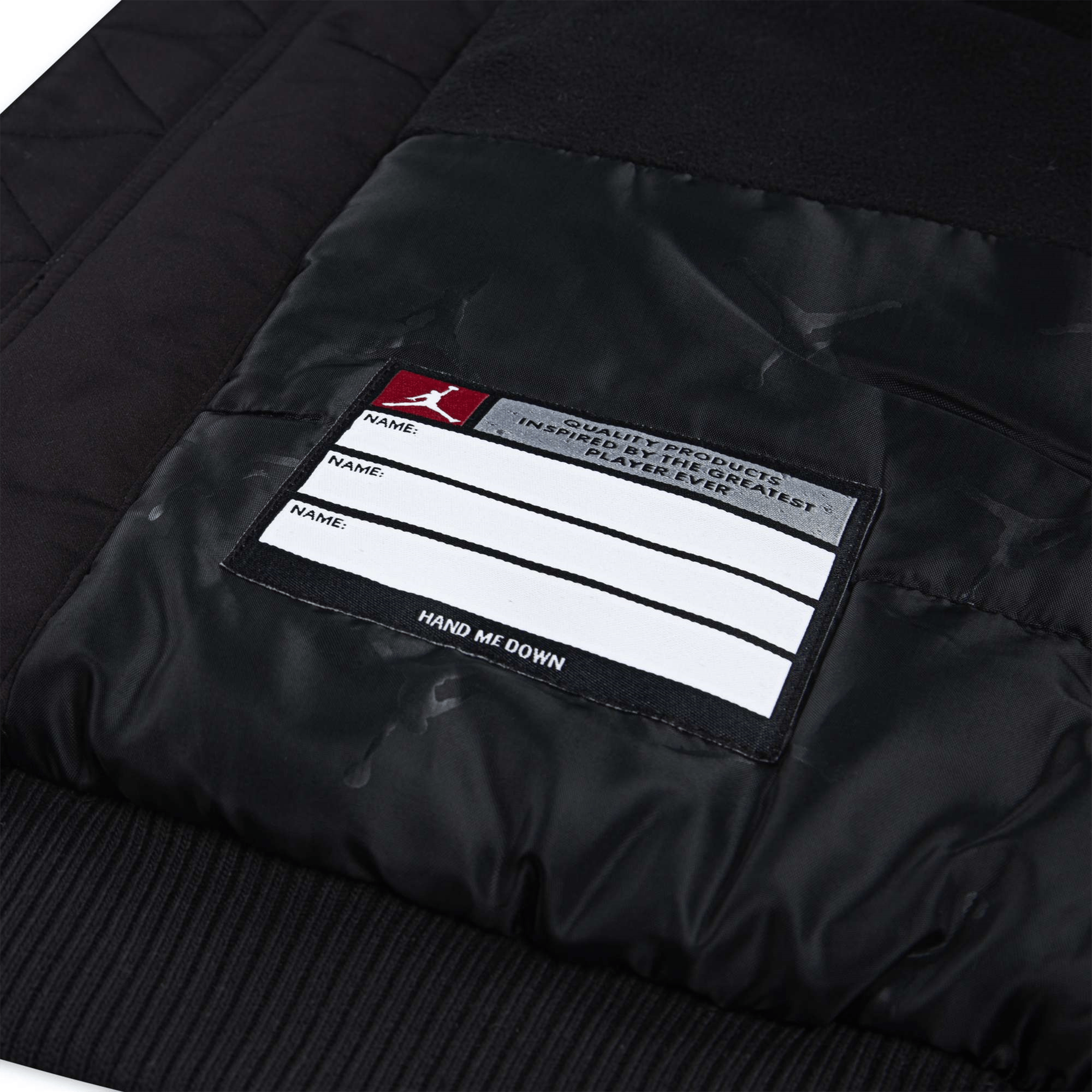 Kids Jordan Big Logo Hooded Bomber Jacket