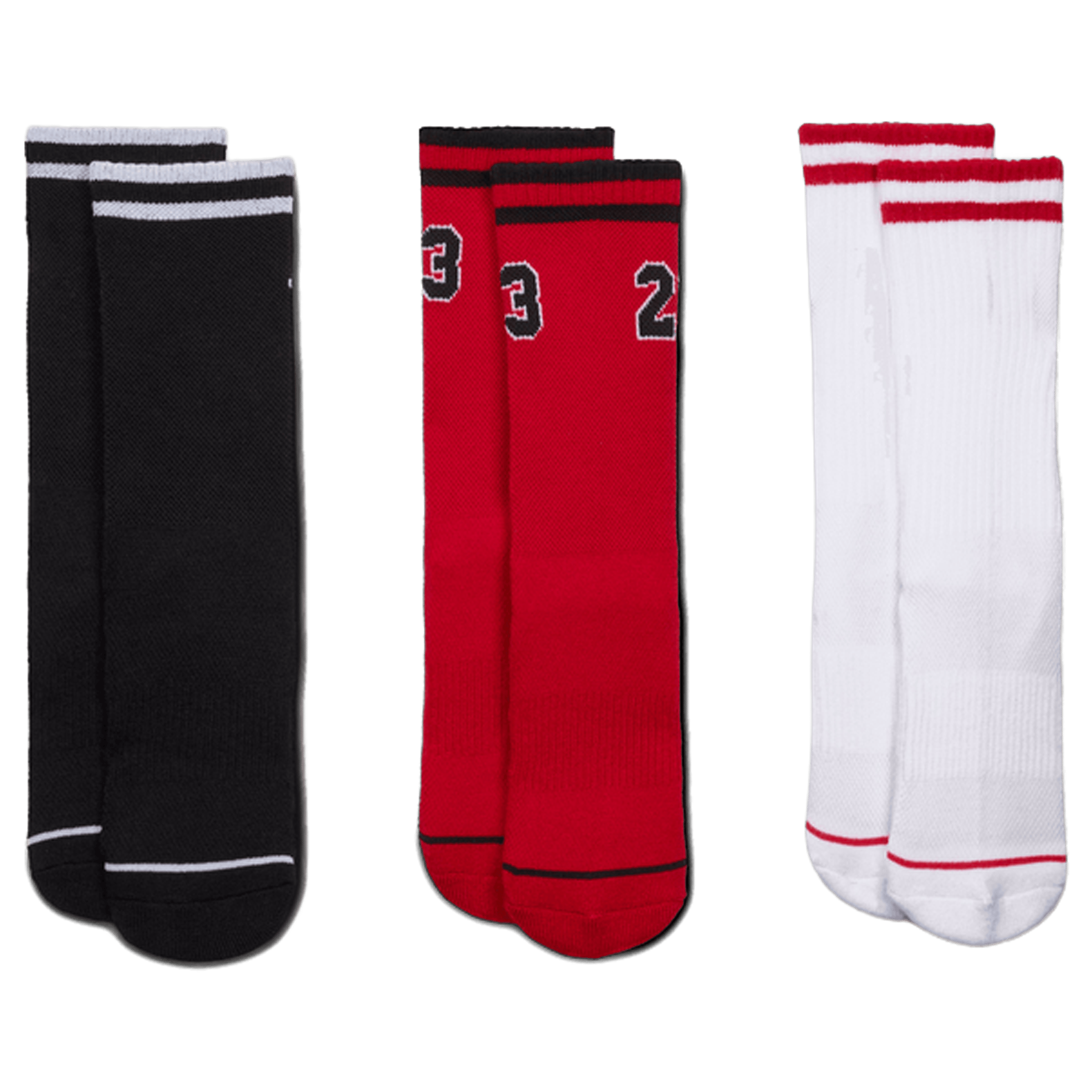 Kids Jordan (3pk) Jordan Varsity Jersey Crew Socks