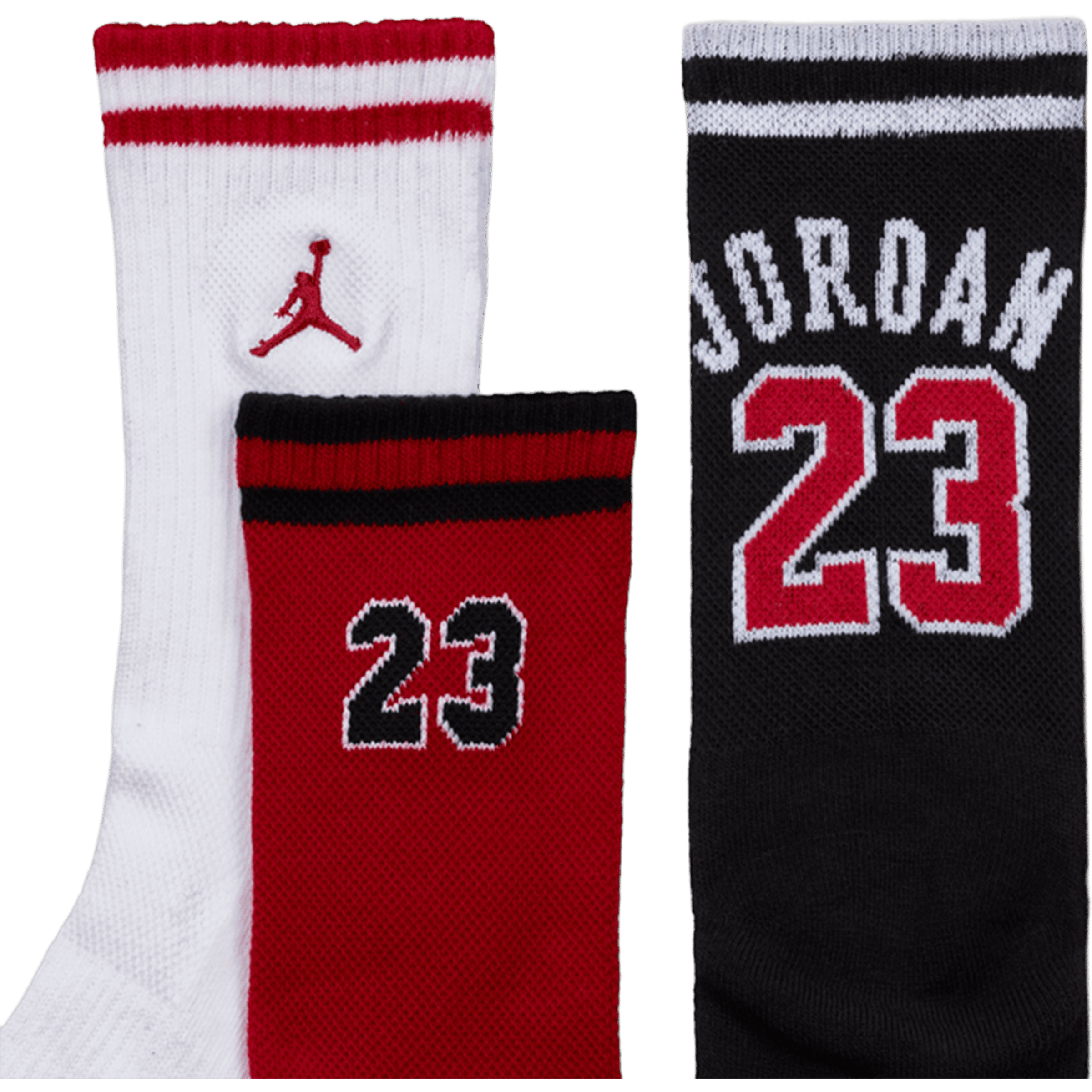 Kids Jordan (3pk) Jordan Varsity Jersey Crew Socks