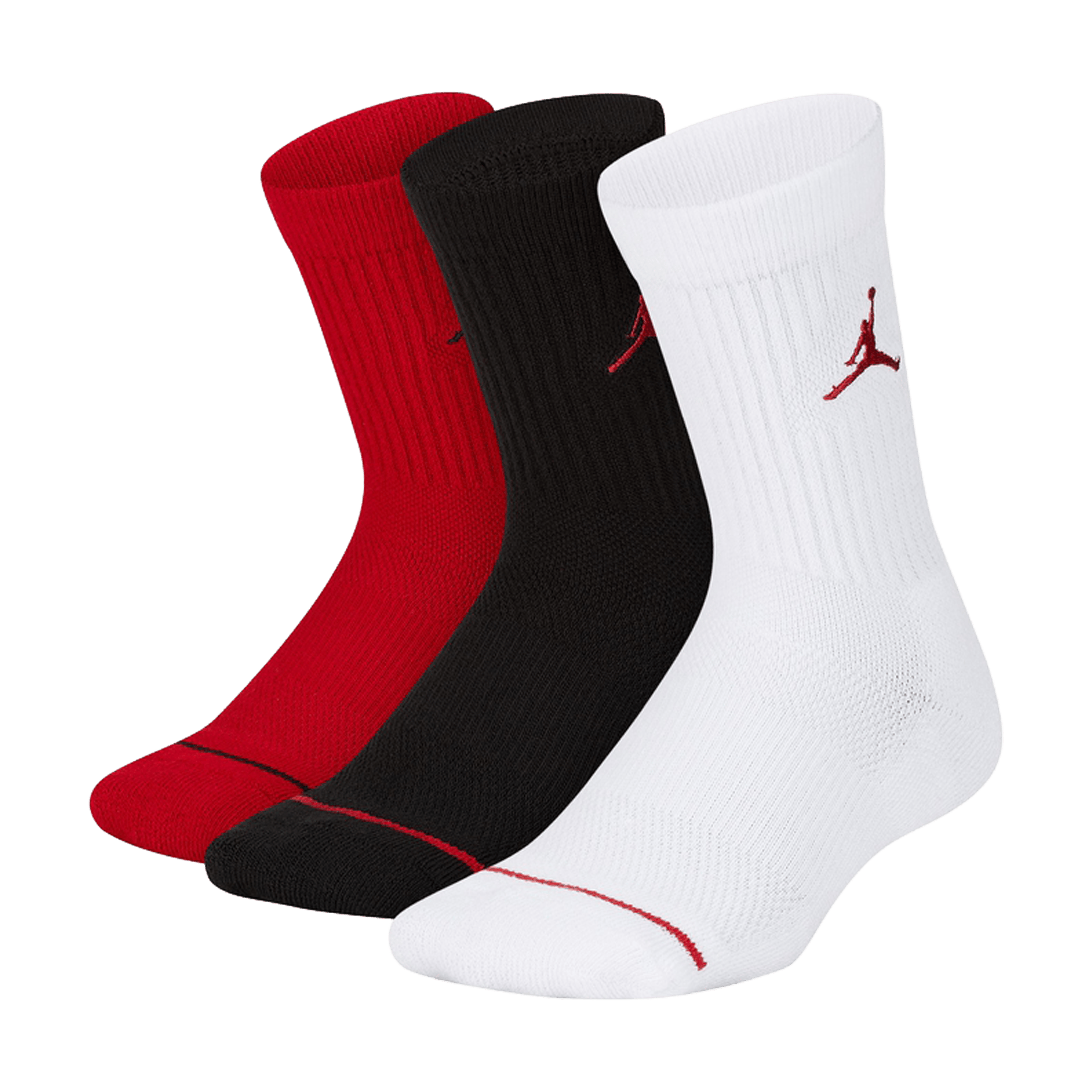 Kids Jordan (3pk) Jordan Big Kids' Crew Socks