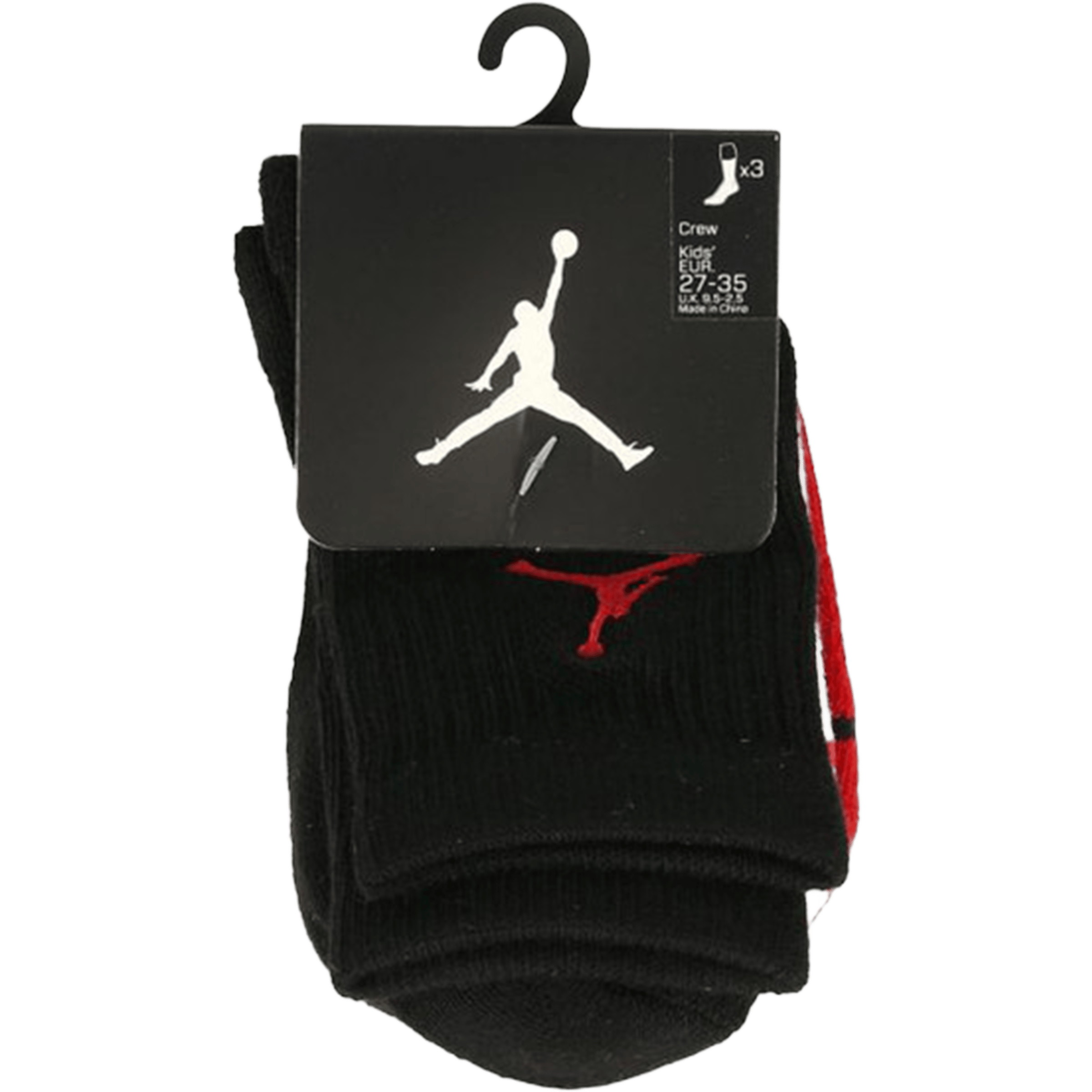 Kids Jordan (3pk) Jordan Big Kids' Crew Socks