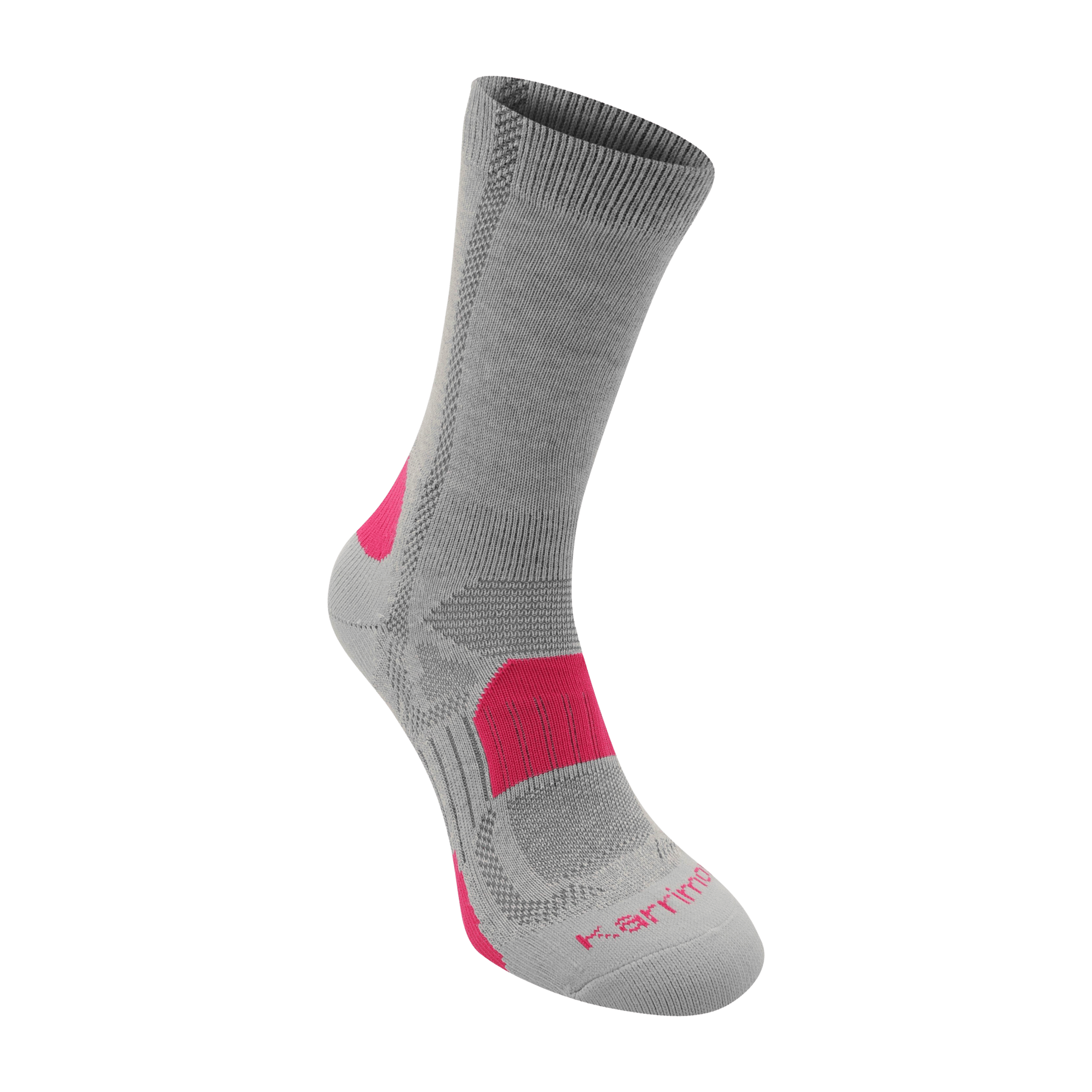 Womens Karrimor Crew (2pk) Walking Socks - UK 4-8 (US 6.5-10.5)