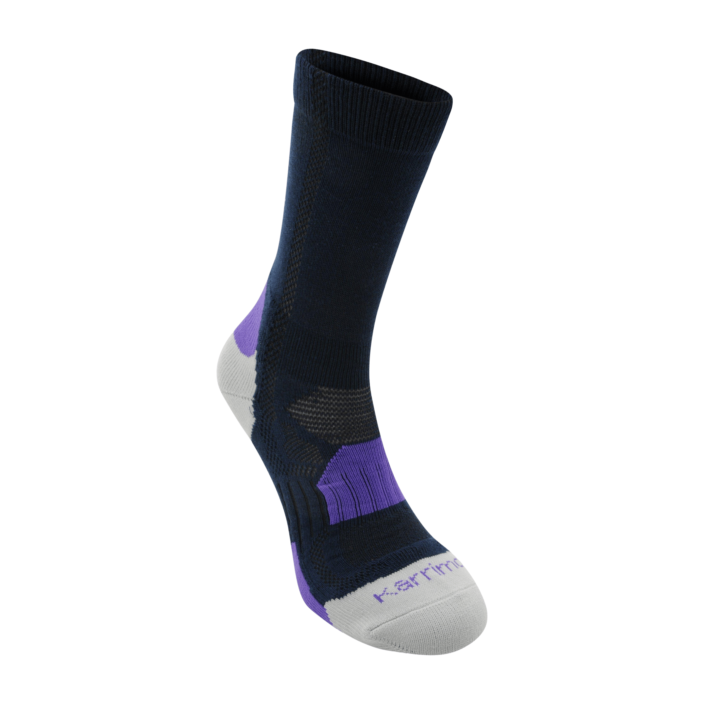 Womens Karrimor Crew (2pk) Walking Socks - UK 4-8 (US 6.5-10.5)