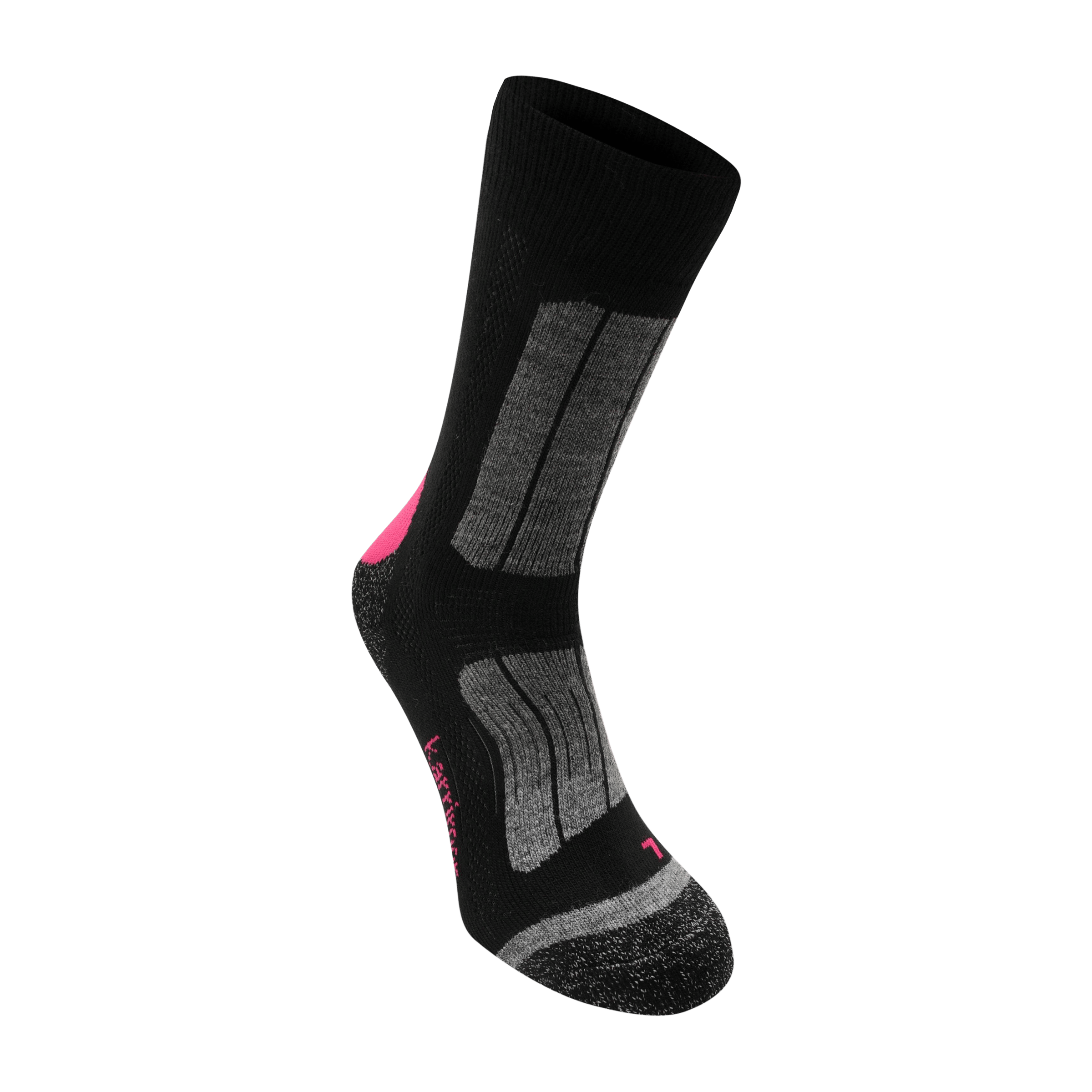 Womens Karrimor Crew (2pk) Trekking Socks - UK 4-8 (US 6.5-10.5)