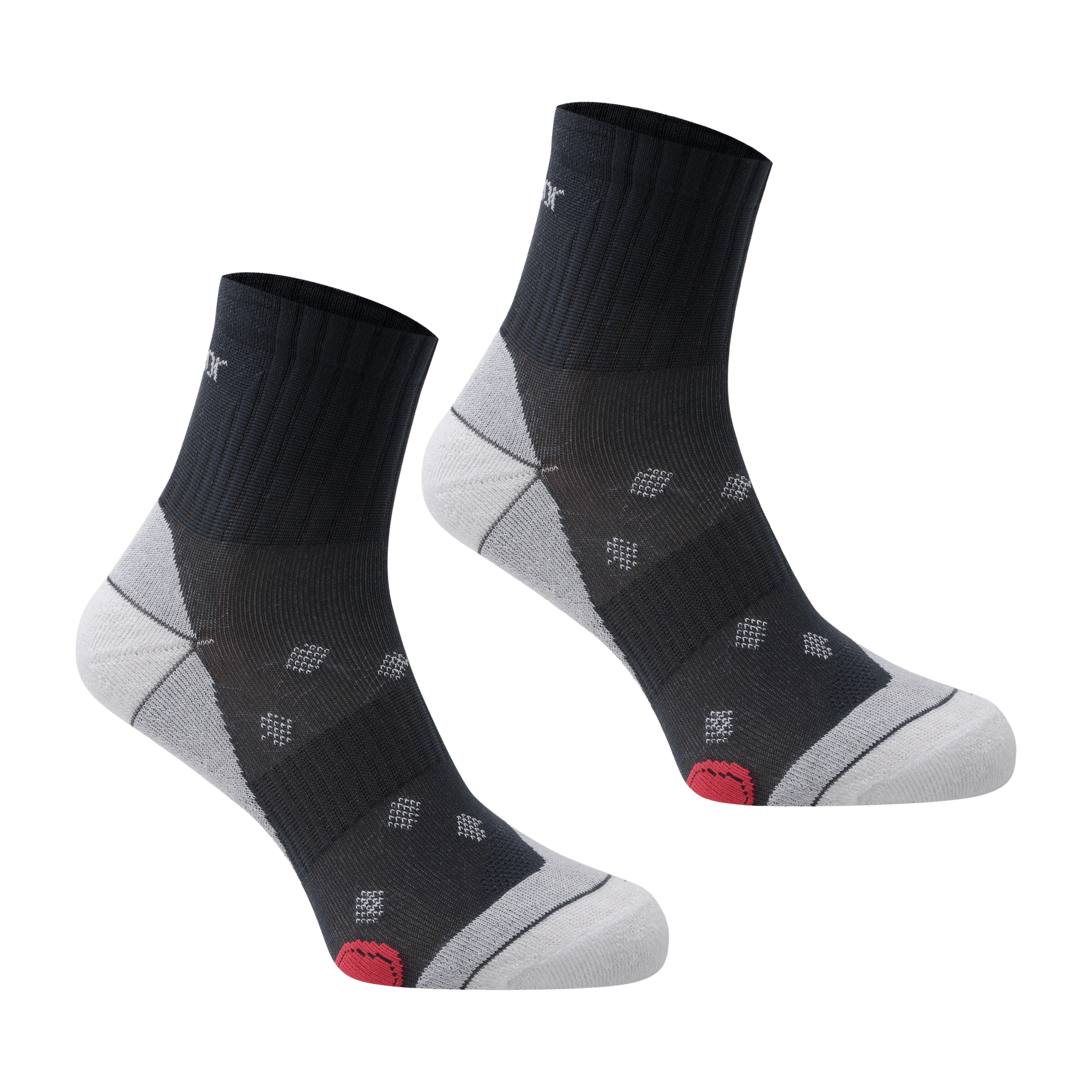 Womens Karrimor (2pk) Printed Running Socks - UK 4-8 (US 6.5-10.5)