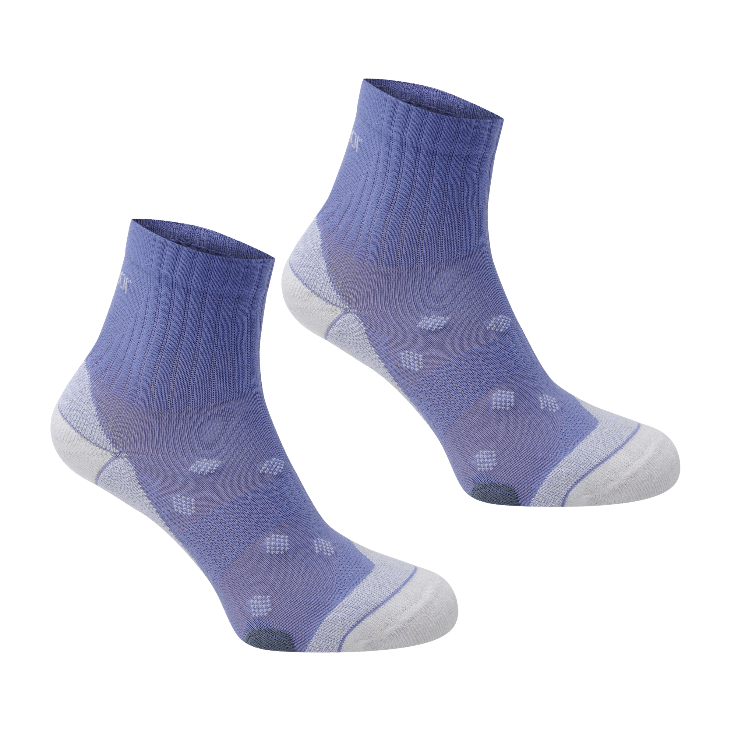 Womens Karrimor (2pk) Printed Running Socks - UK 4-8 (US 6.5-10.5)