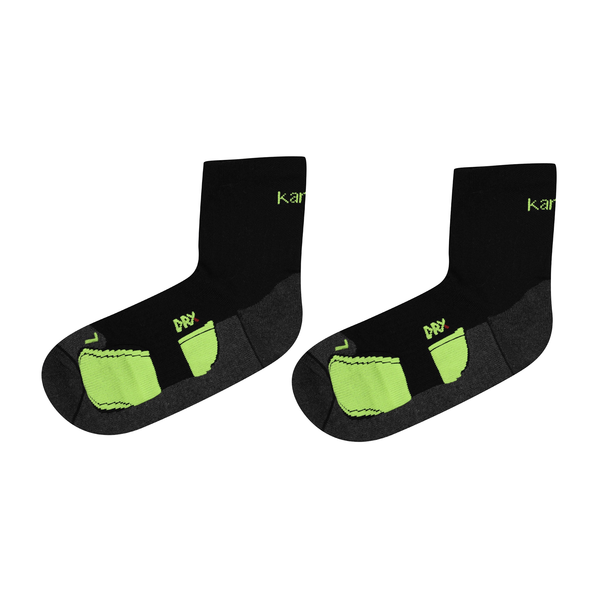 Mens Karrimor Dri Skin (2pk) Running Socks - UK 7-11 (US 7.5-12)