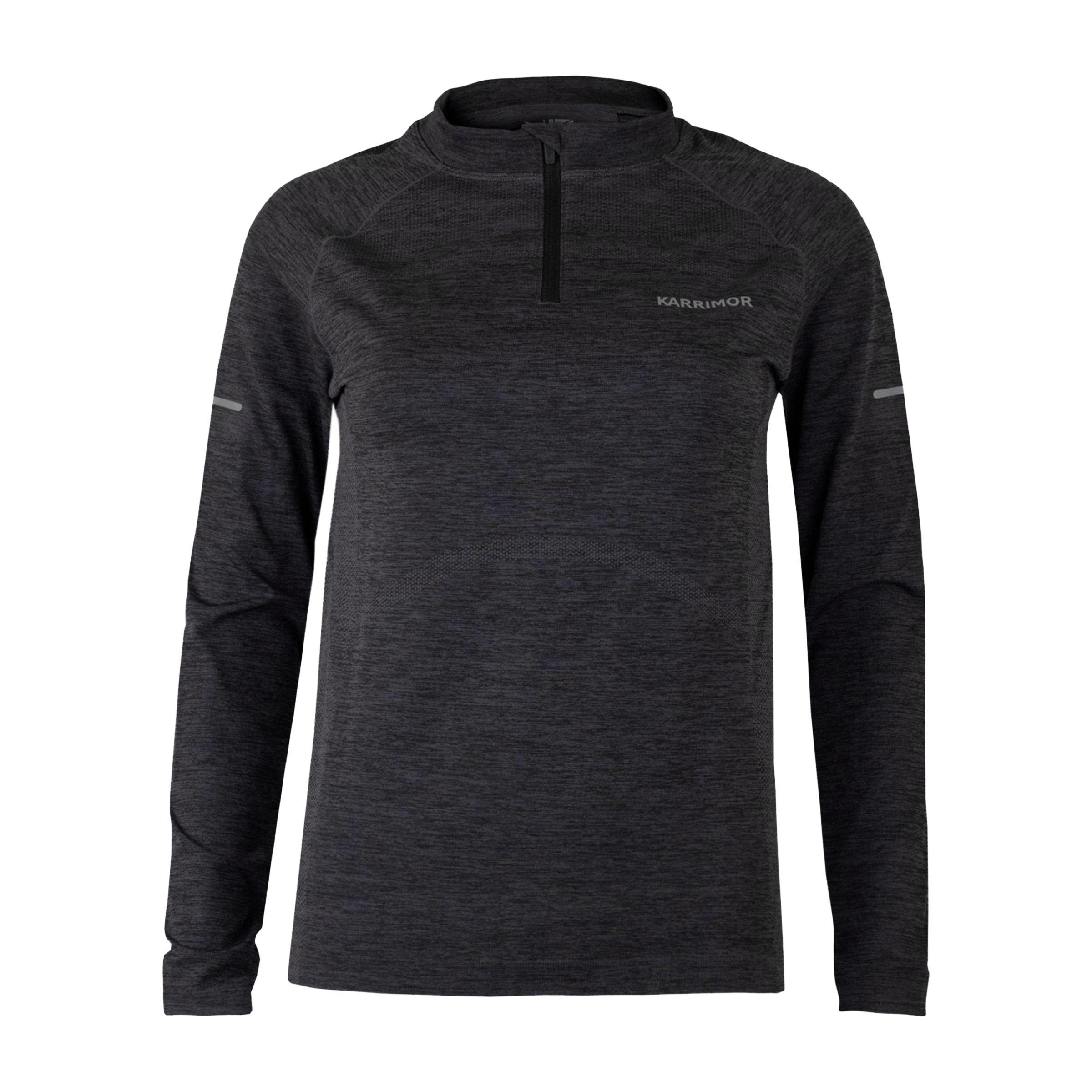 Womens Karrimor XLite Seamless Running 1/4 Zip Tee
