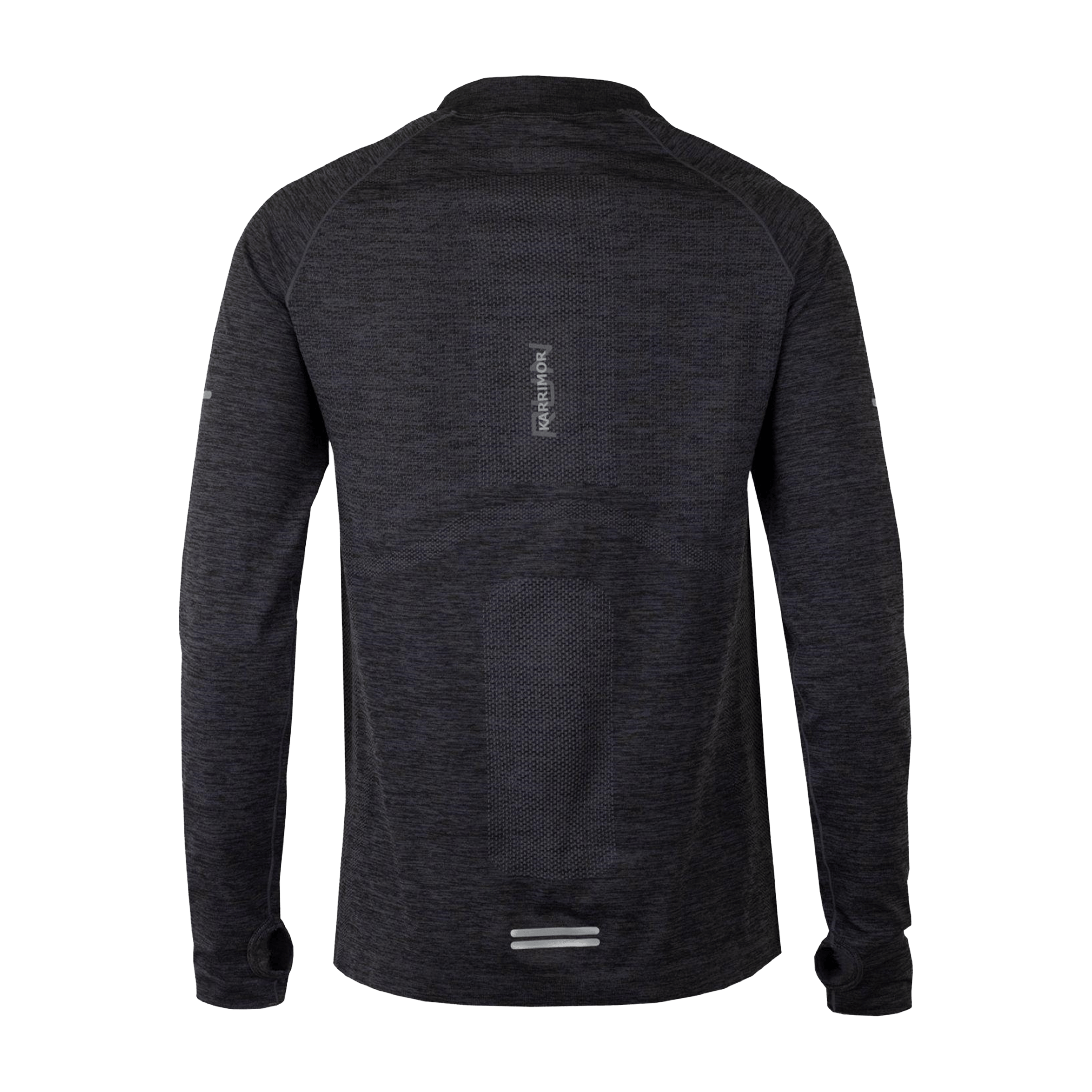 Womens Karrimor XLite Seamless Running 1/4 Zip Tee
