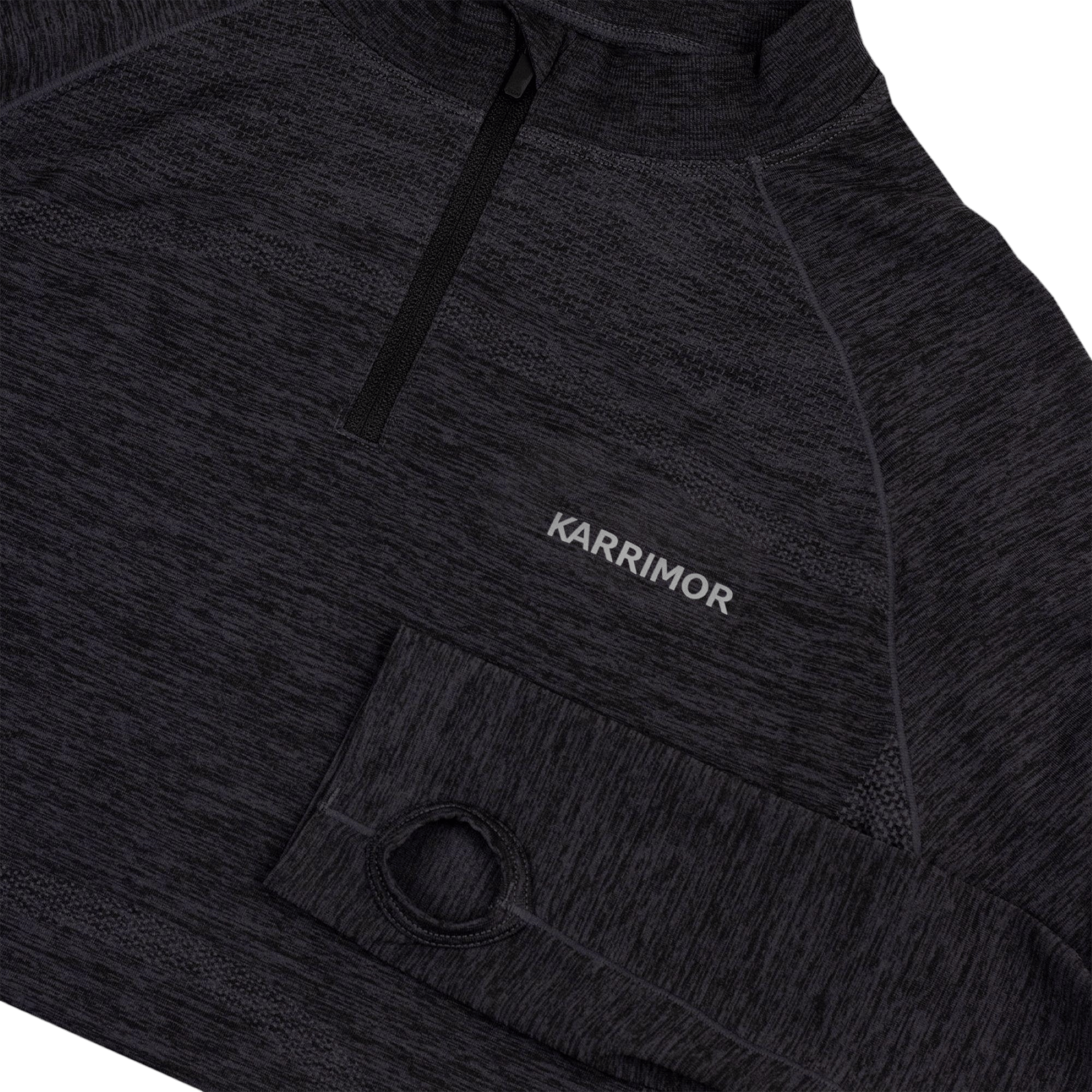 Womens Karrimor XLite Seamless Running 1/4 Zip Tee