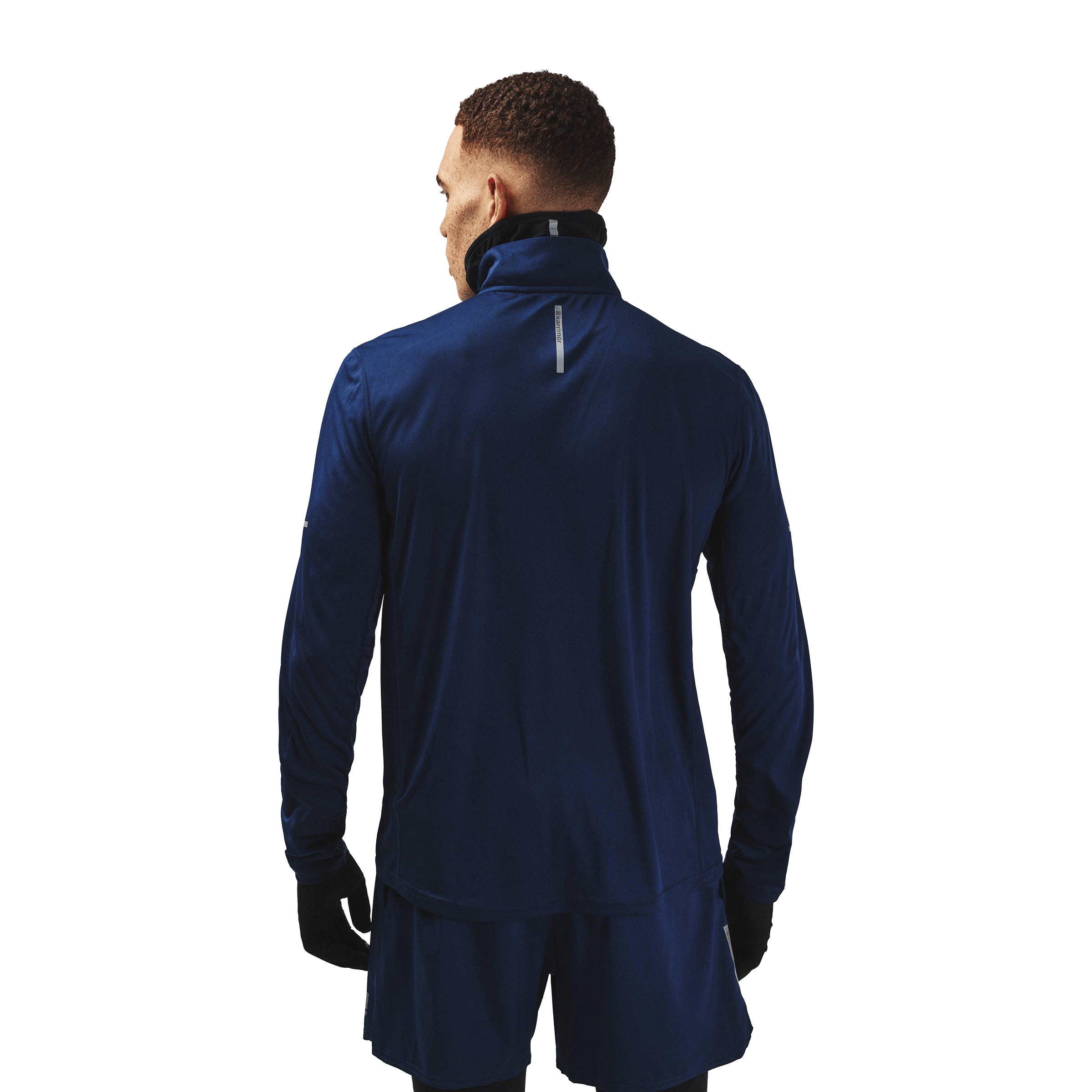 Mens Karrimor Quarter-Zip (Long Sleeve) Performance Top