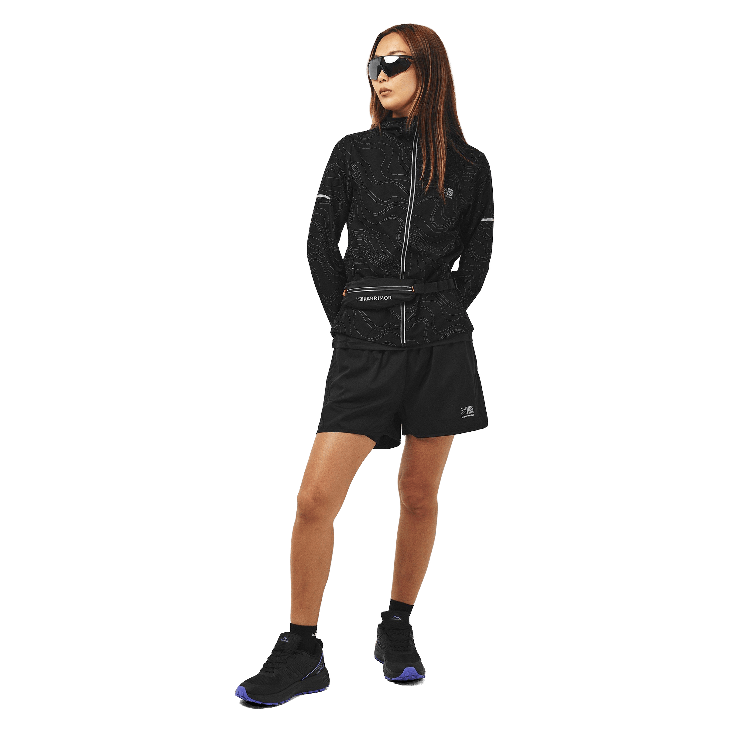 Womens Karrimor 2in1 Running Shorts