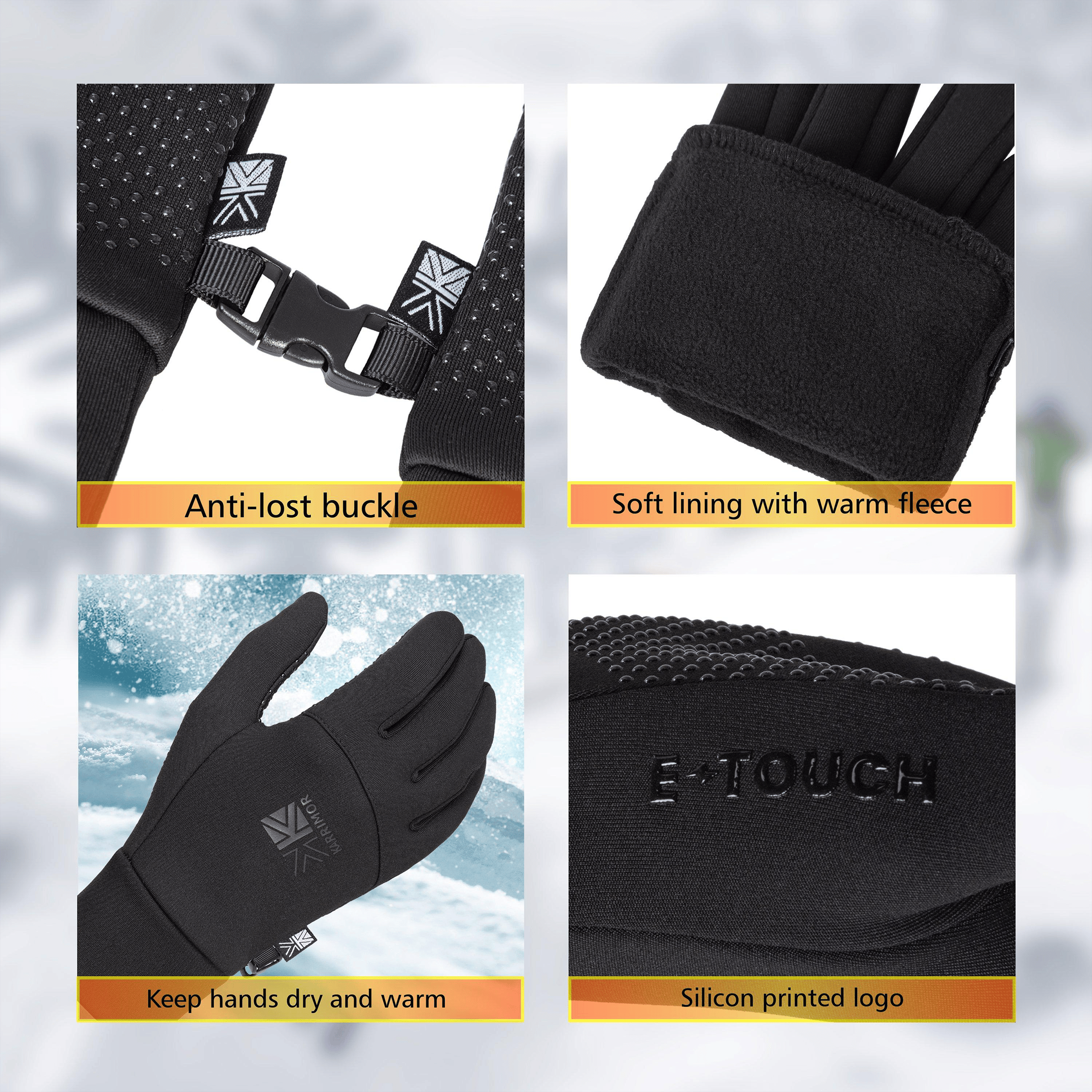 Karrimor Mens Thermal Gloves
