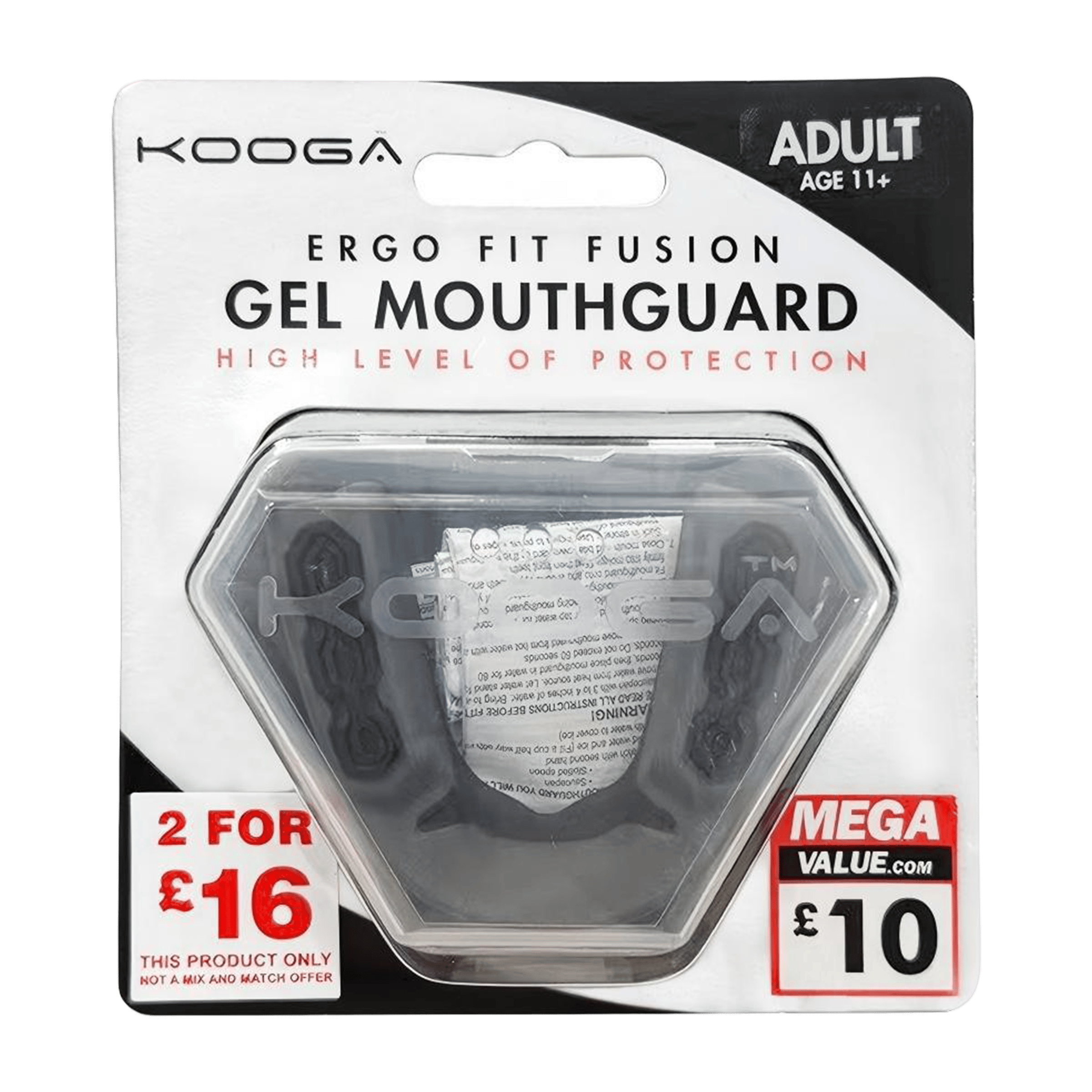 Kooga Ergo Fit Gel Mouthguard