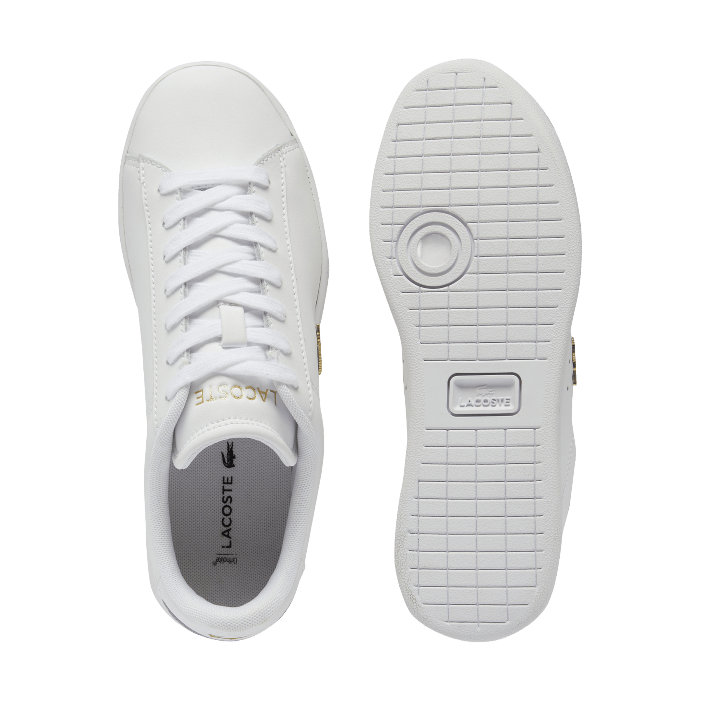 Womens Lacoste Carnaby Set Leather Shoes