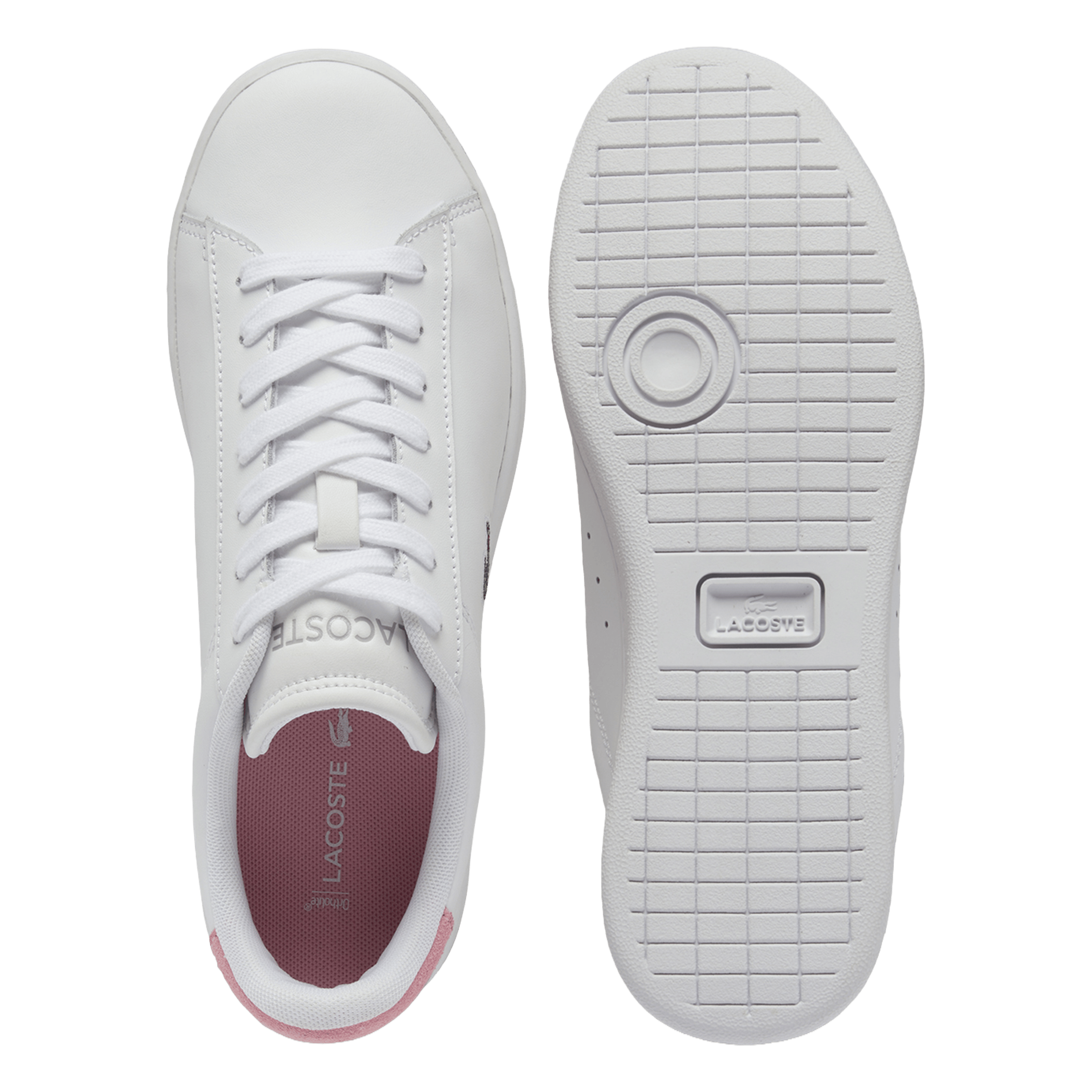 Womens Lacoste Carnaby Set Leather Shoes