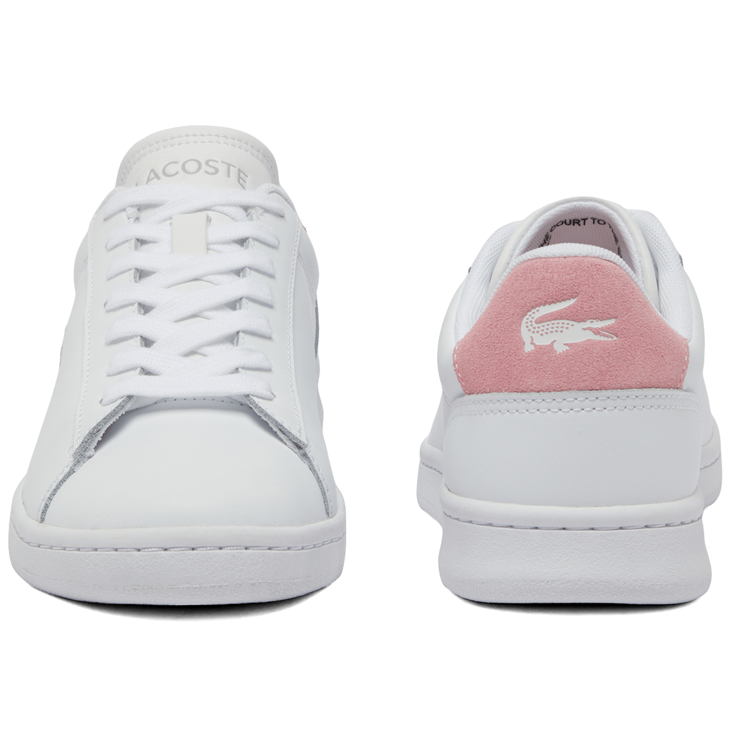 Womens Lacoste Carnaby Set Leather Shoes