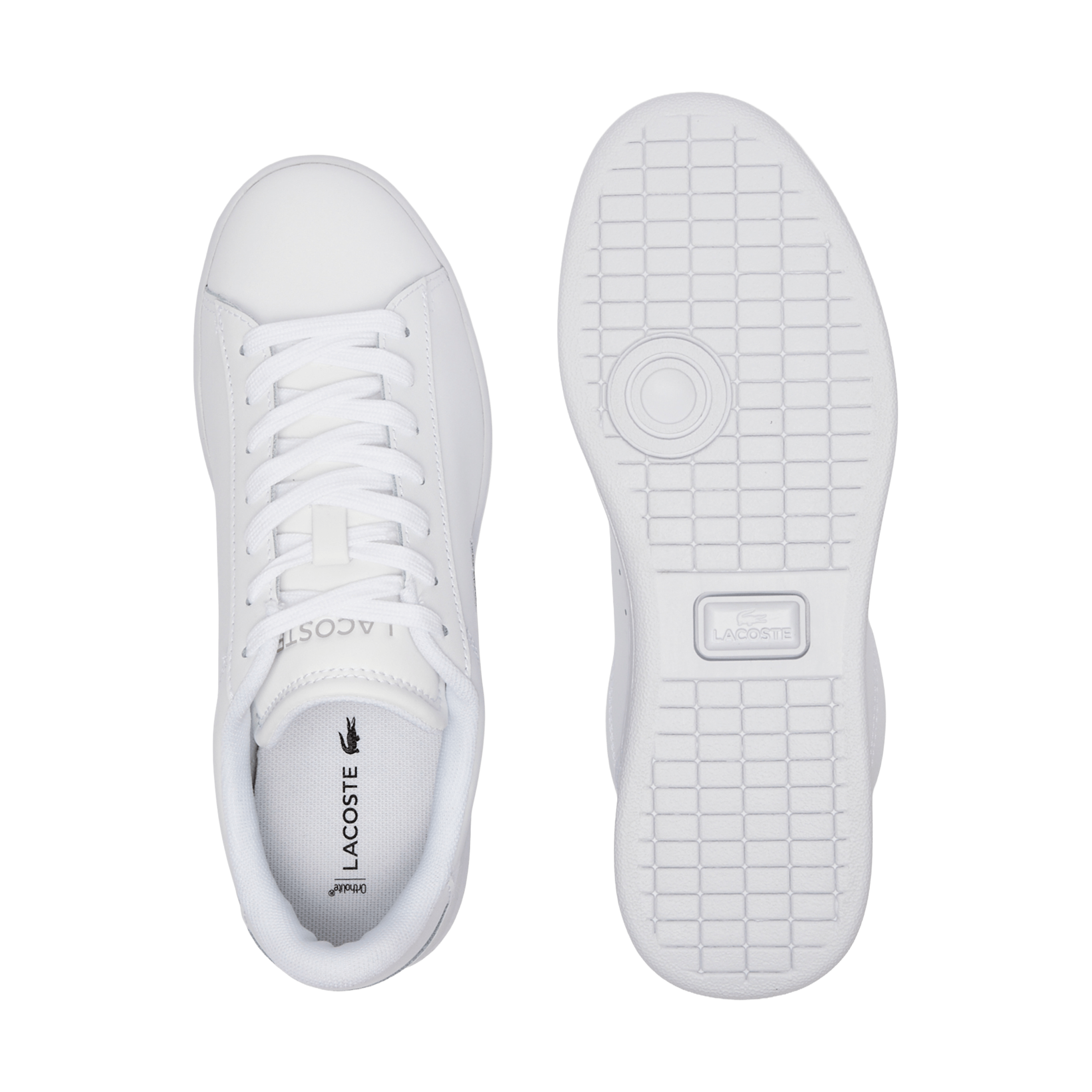 Womens Lacoste Carnaby Set Leather Shoes