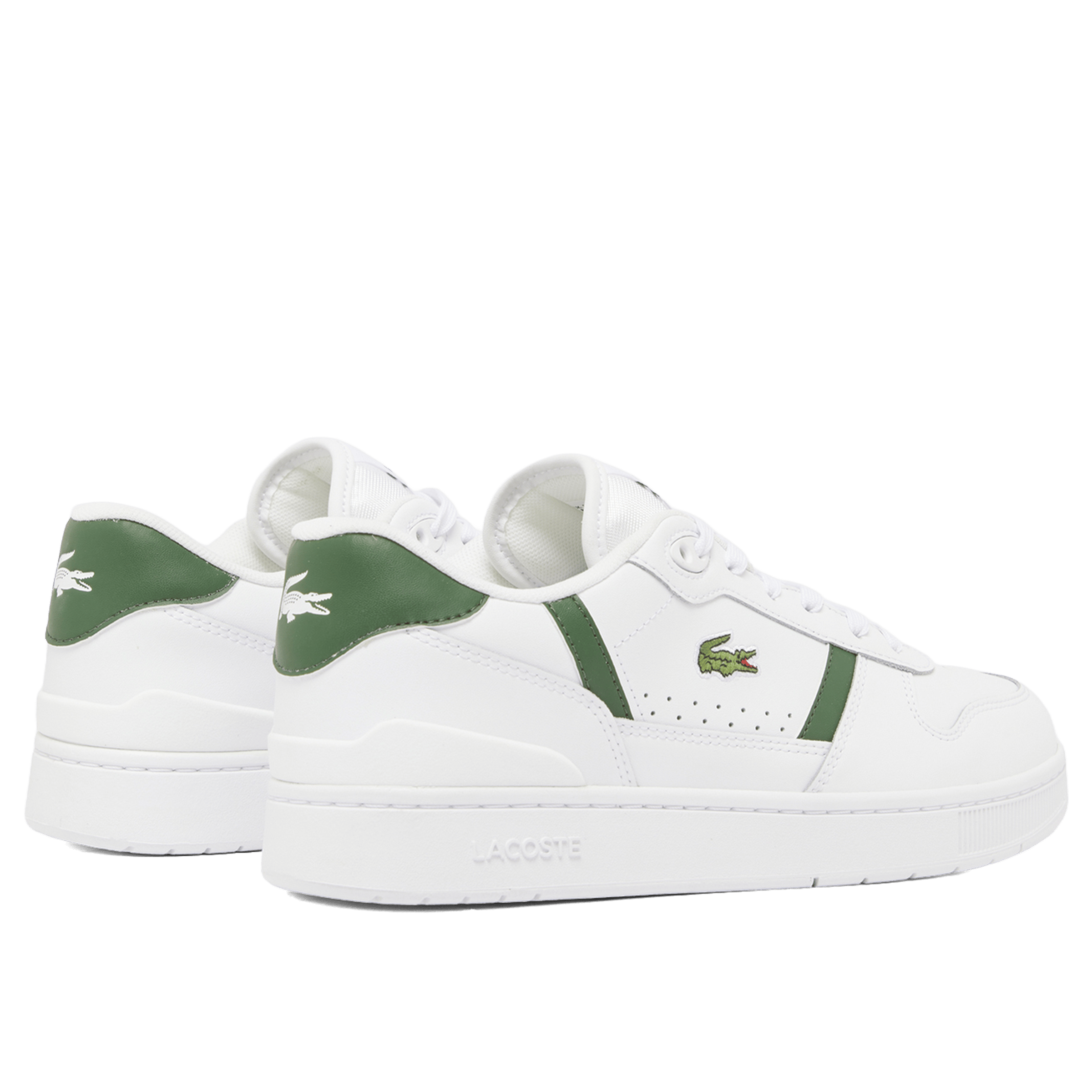 Mens Lacoste T-Clip Set Leather Shoes