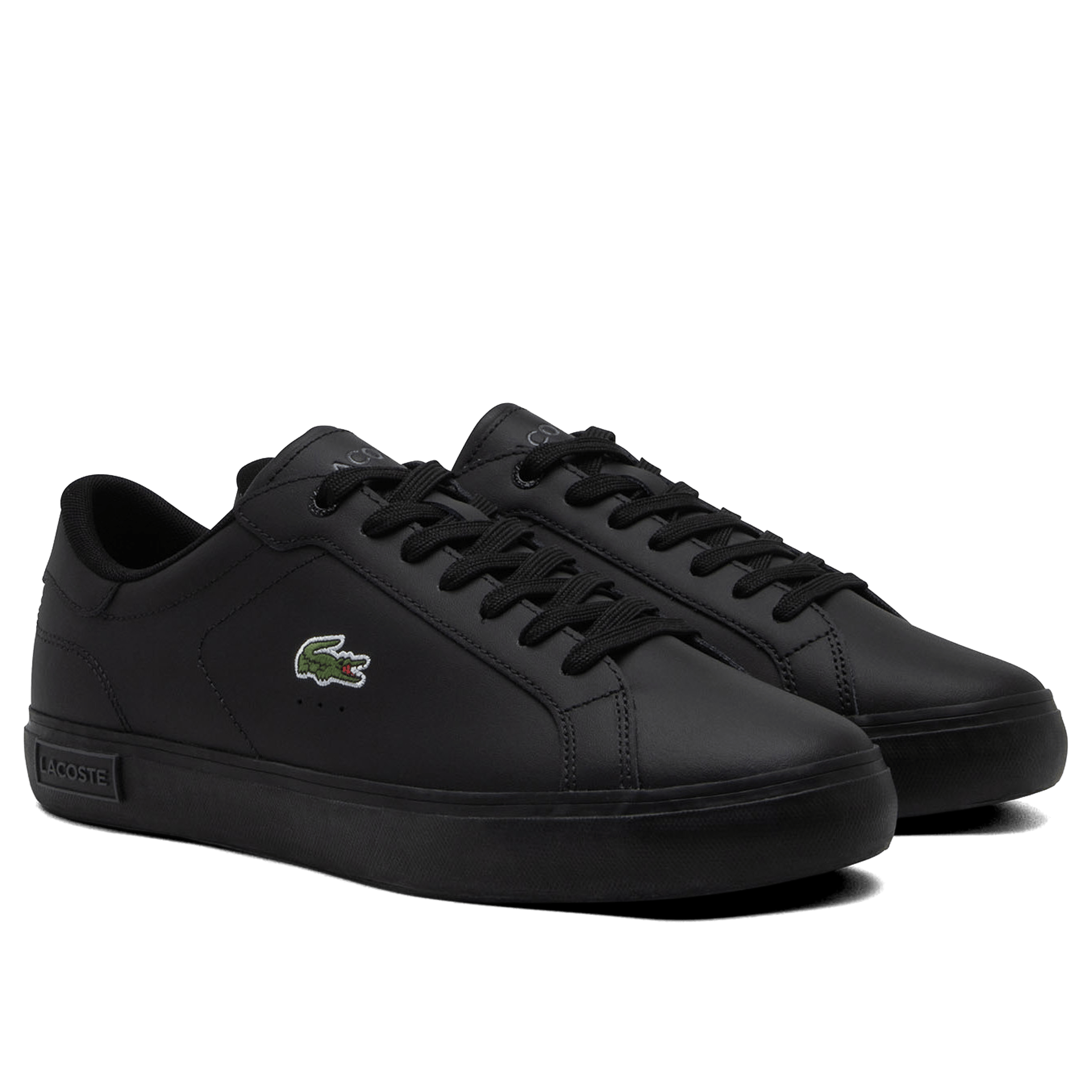 Mens Lacoste Powercourt Leather Shoes