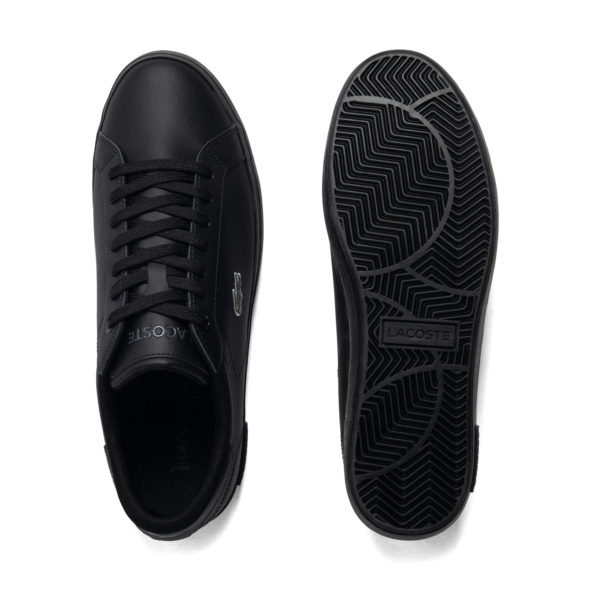 Mens Lacoste Powercourt Leather Shoes