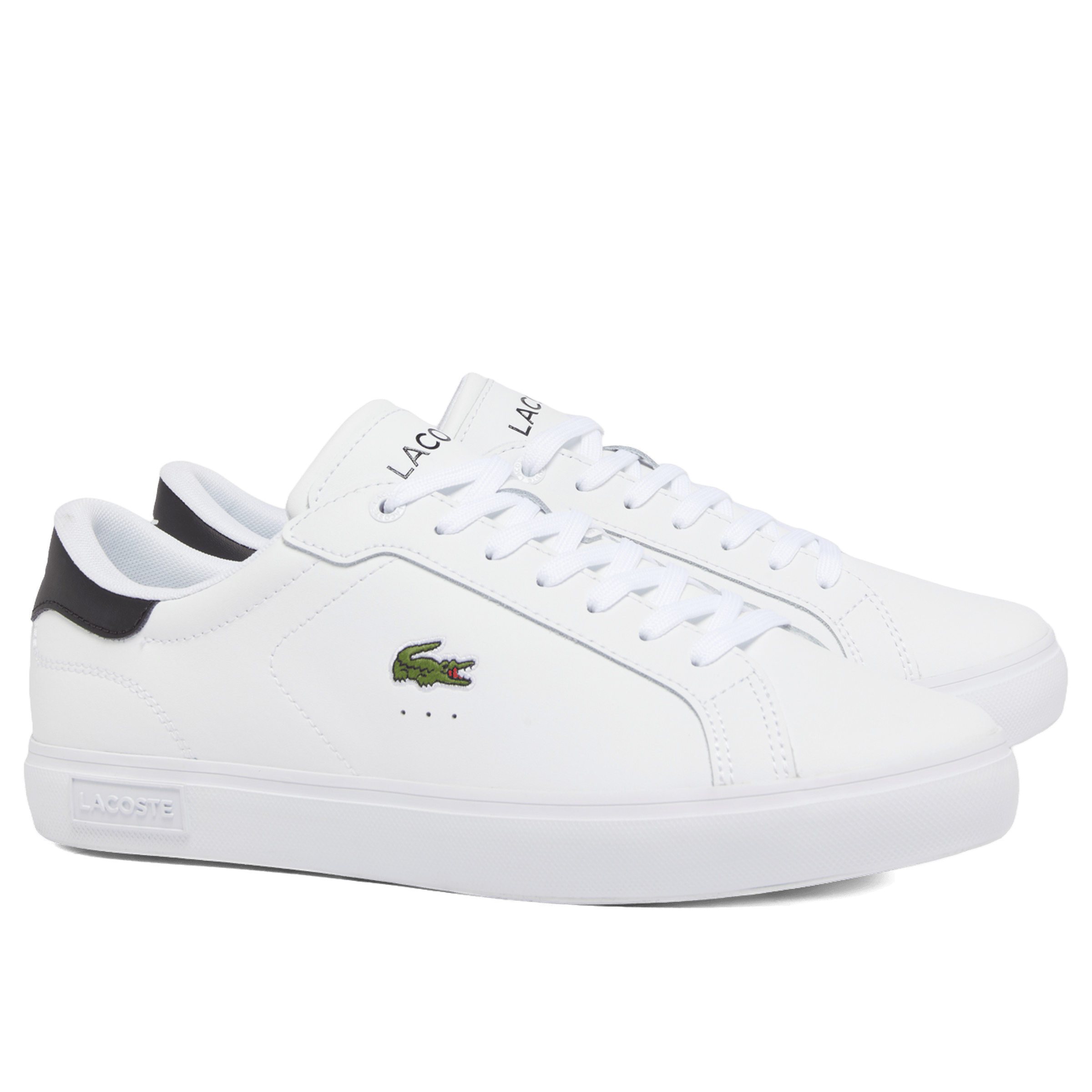 Mens Lacoste Powercourt Leather Shoes