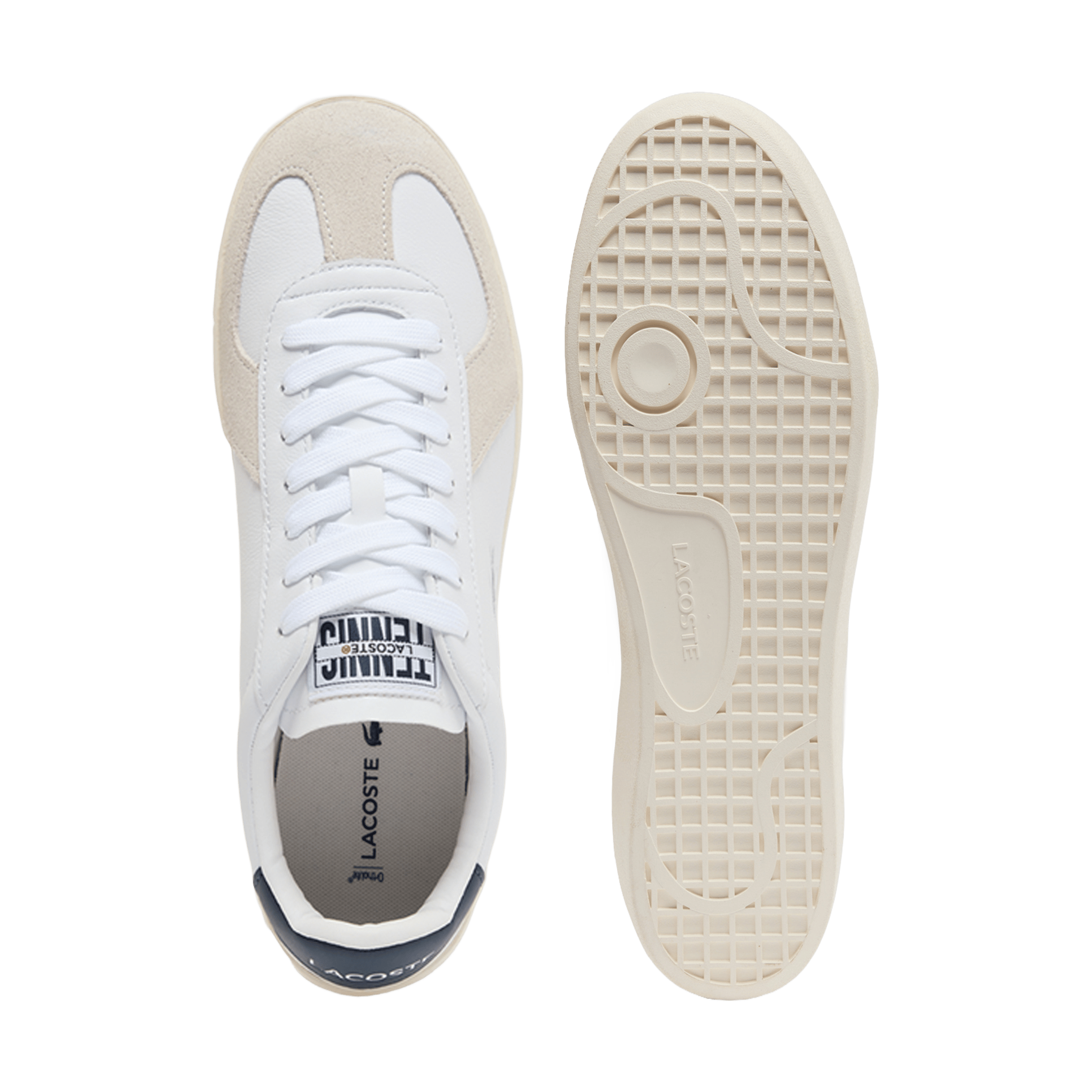 Mens Lacoste Baseshot Pro Leather Sneakers