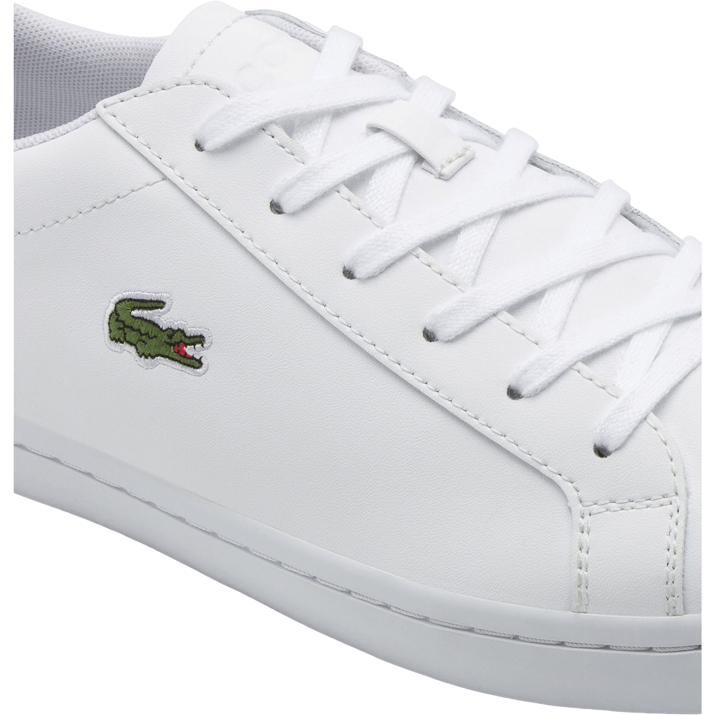 Mens Lacoste Straightset 2.0 Leather Shoes